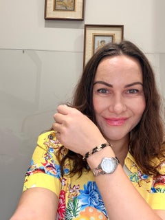 Unique necklace that turns into bangle black diamonds 18KT gold