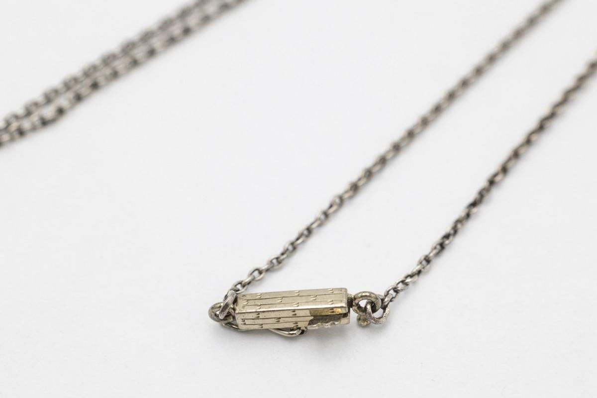 Unique Diamonds avec perle et diamants 2.10ct, 1ère moitié du 19ème siècle. Bon état - En vente à Chorzów, PL