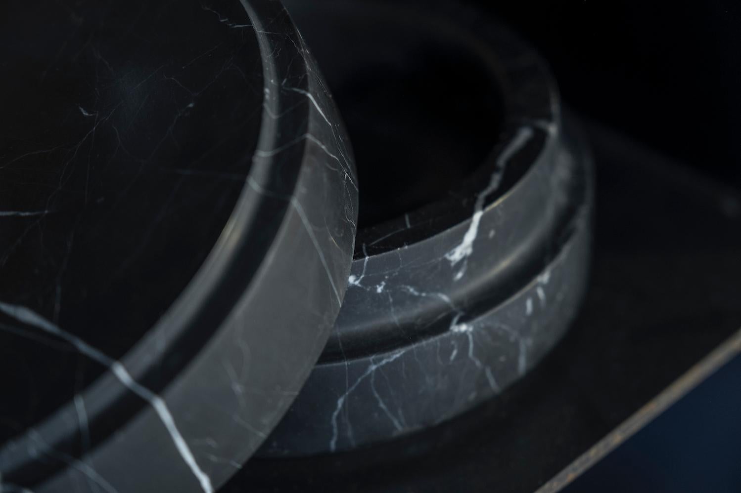 Other Unique Nero Marquina Bowl 3 by Matthew Fisher