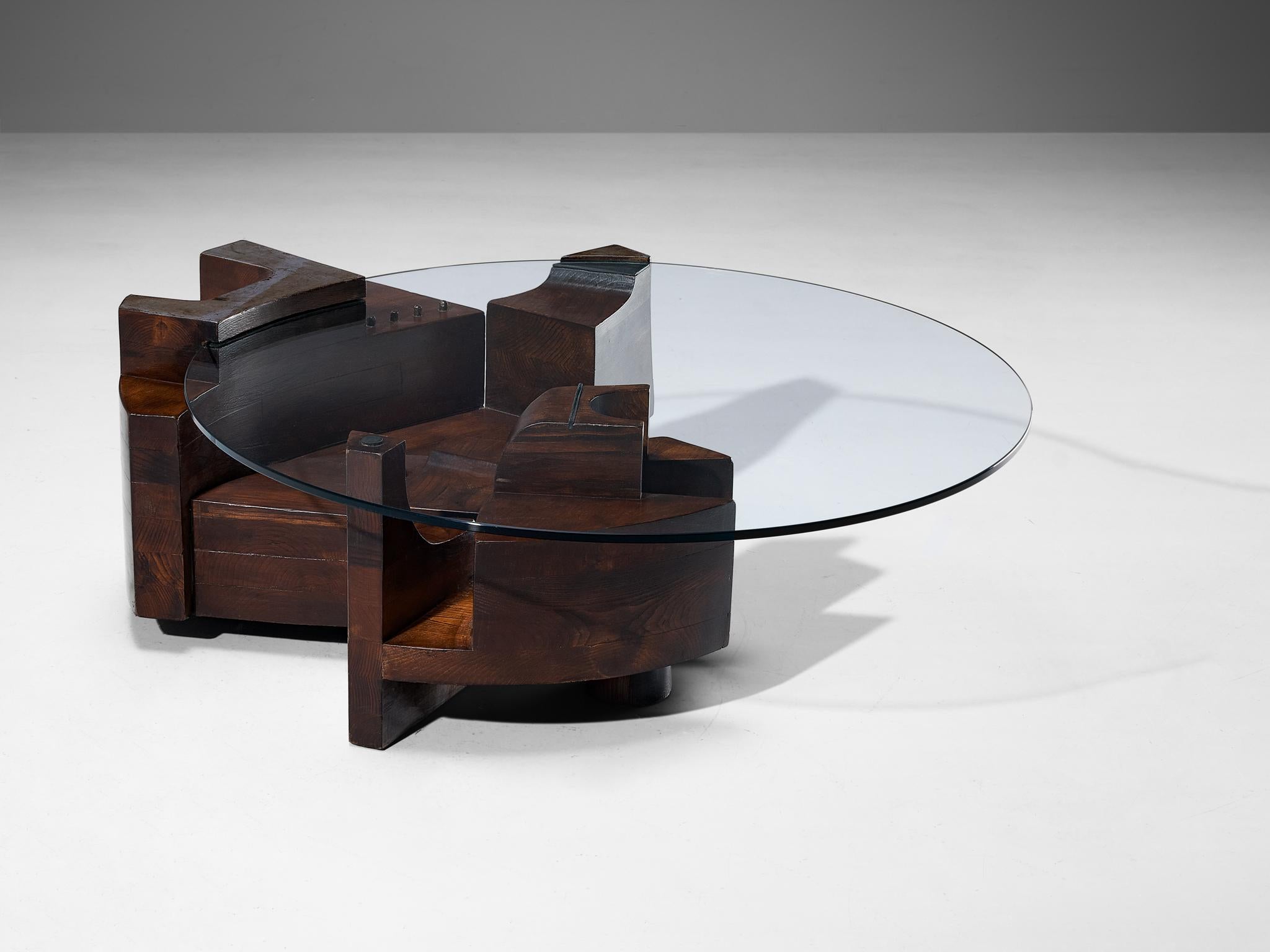 Unique Nerone & Patuzzi for Gruppo NP2 Sculptural Coffee Table 2