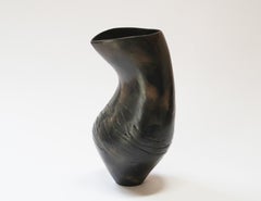 Unique Nocturna Sculptural Vessel in Ceramic by Soledad Christie