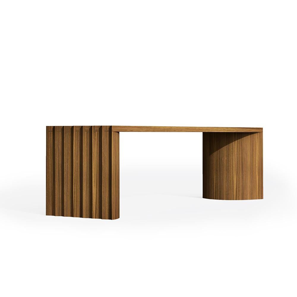 Unique oak bench by Collector
Dimensions: W 160 x D 40 x H 45 cm
Materials: Oak Wood


The Collector brand aims to be part of the daily life by fusing furniture to our home routine and lifestyle, that’s why we’ve designed our pieces with the