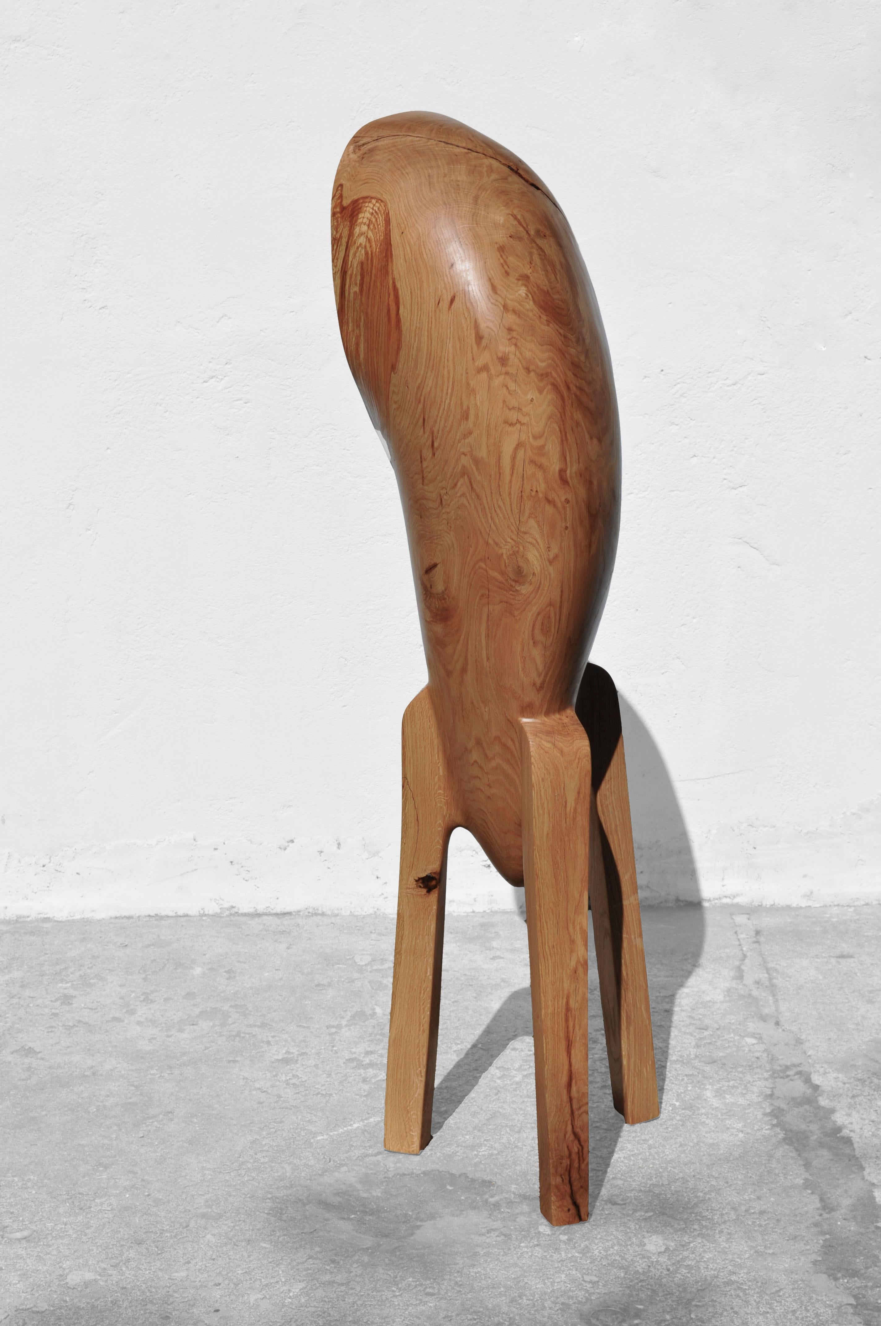 German Unique Sculpture Signed by Jörg Pietschmann For Sale