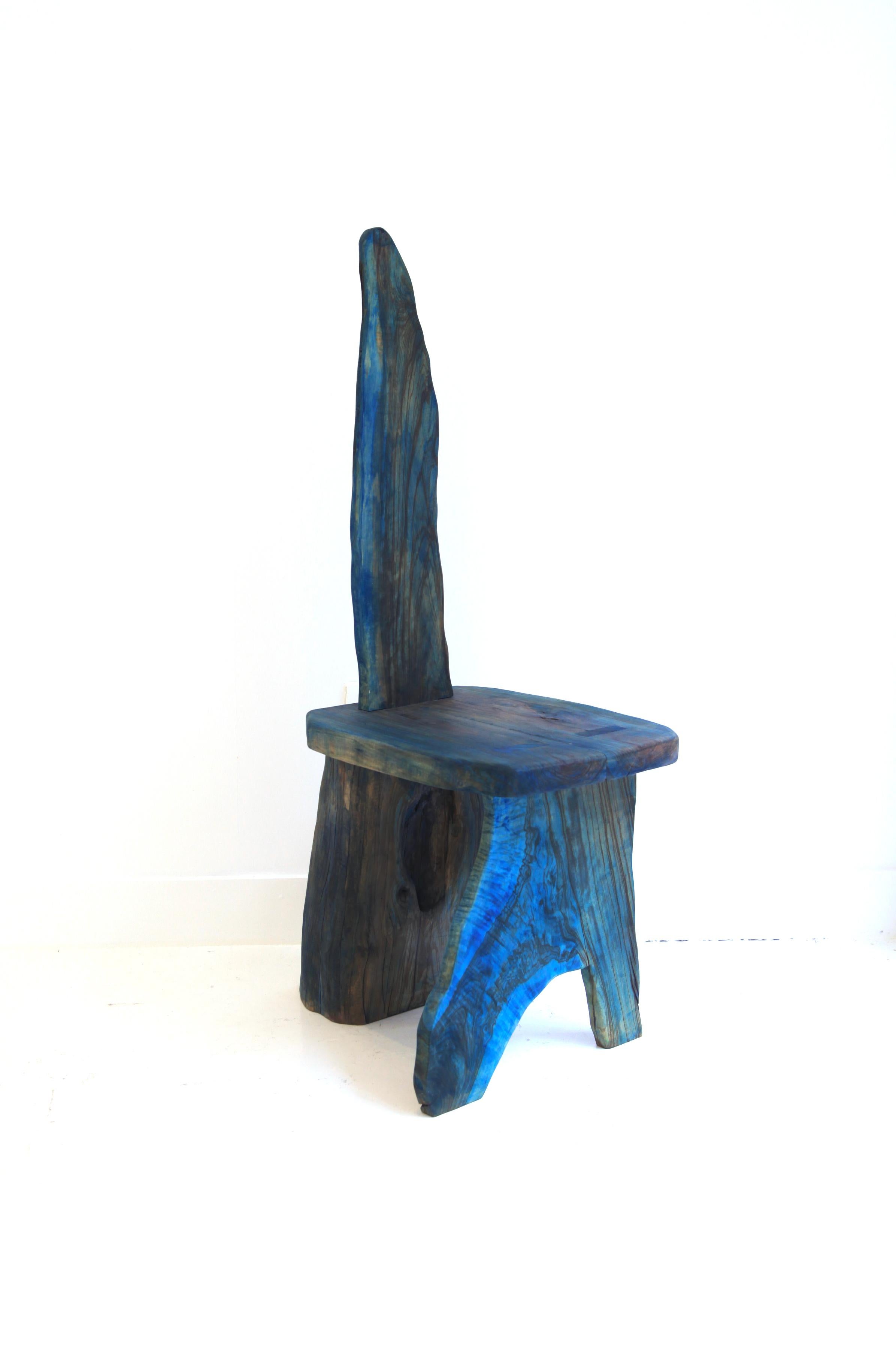 Chaise unique en bois d'olivier par BehaghelFoiny
Unique en son genre 
De la série 