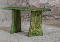 Unique Olive Wood Coffee Table by Behaghelfoiny