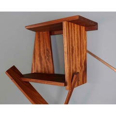 Unique, One-of-a-Kind Mahogany and Copper "Boyle Height Shelf"