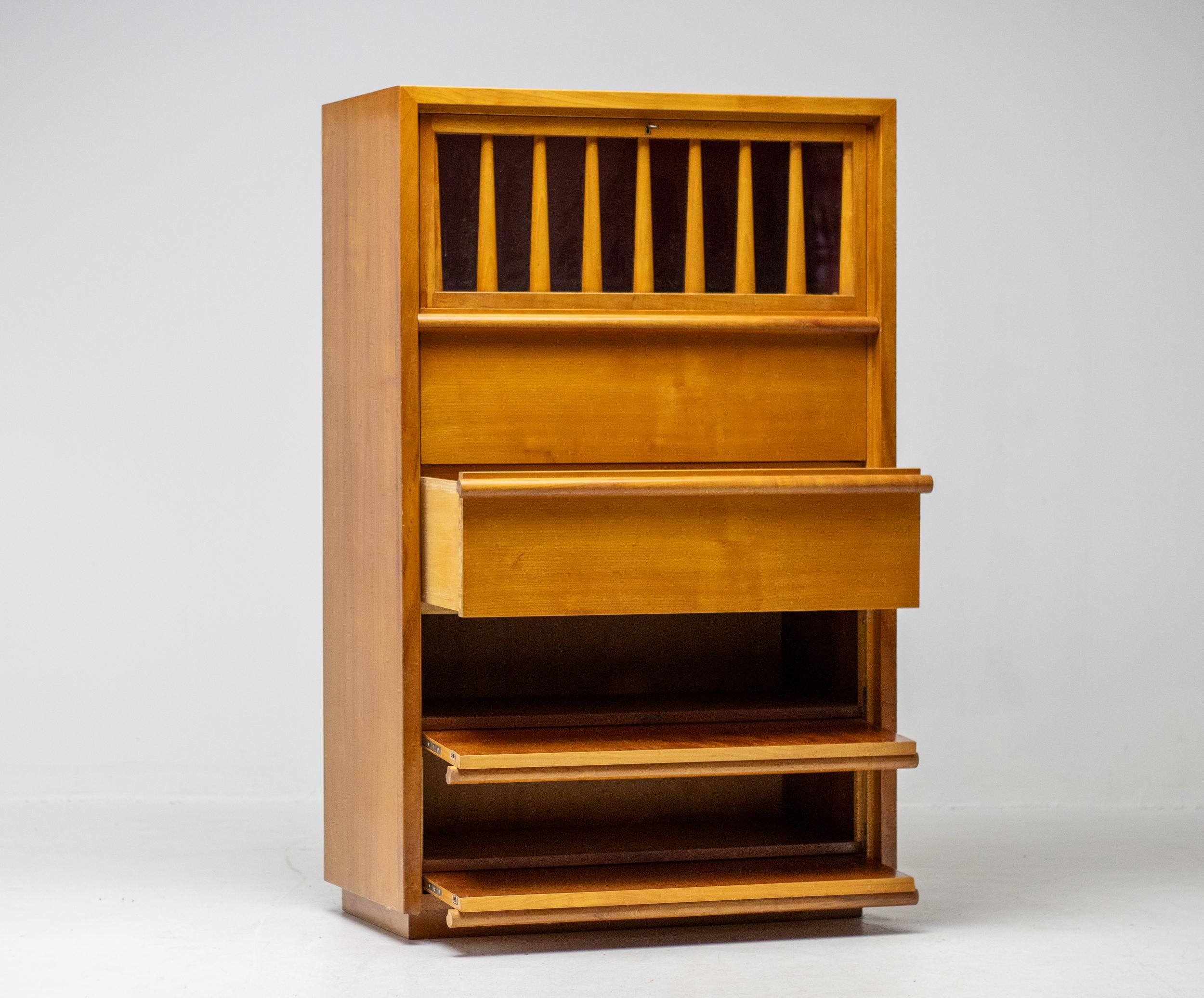 Mobile da segretario unico di Robsjohn-Gibbings, 1955 in vendita 4
