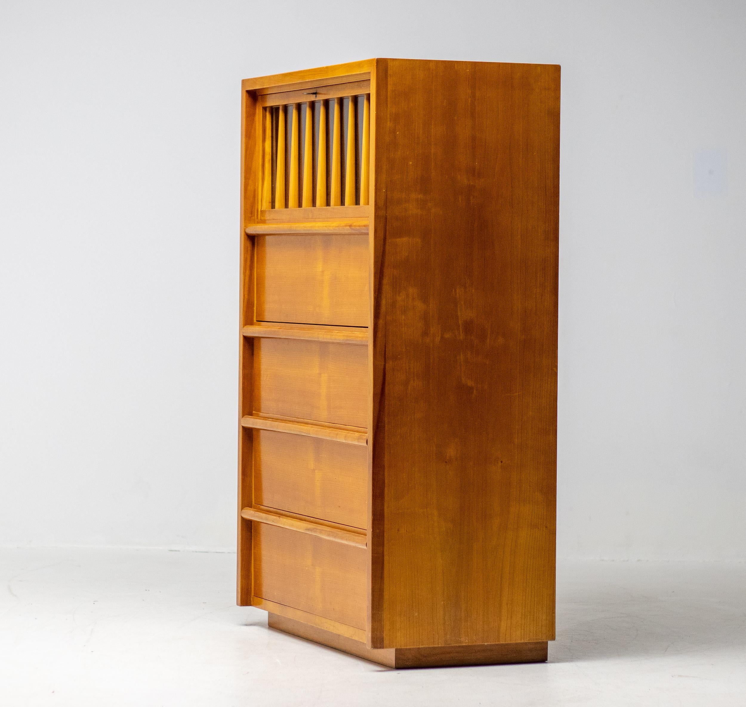 Mobile da segretario unico di Robsjohn-Gibbings, 1955 in vendita 7