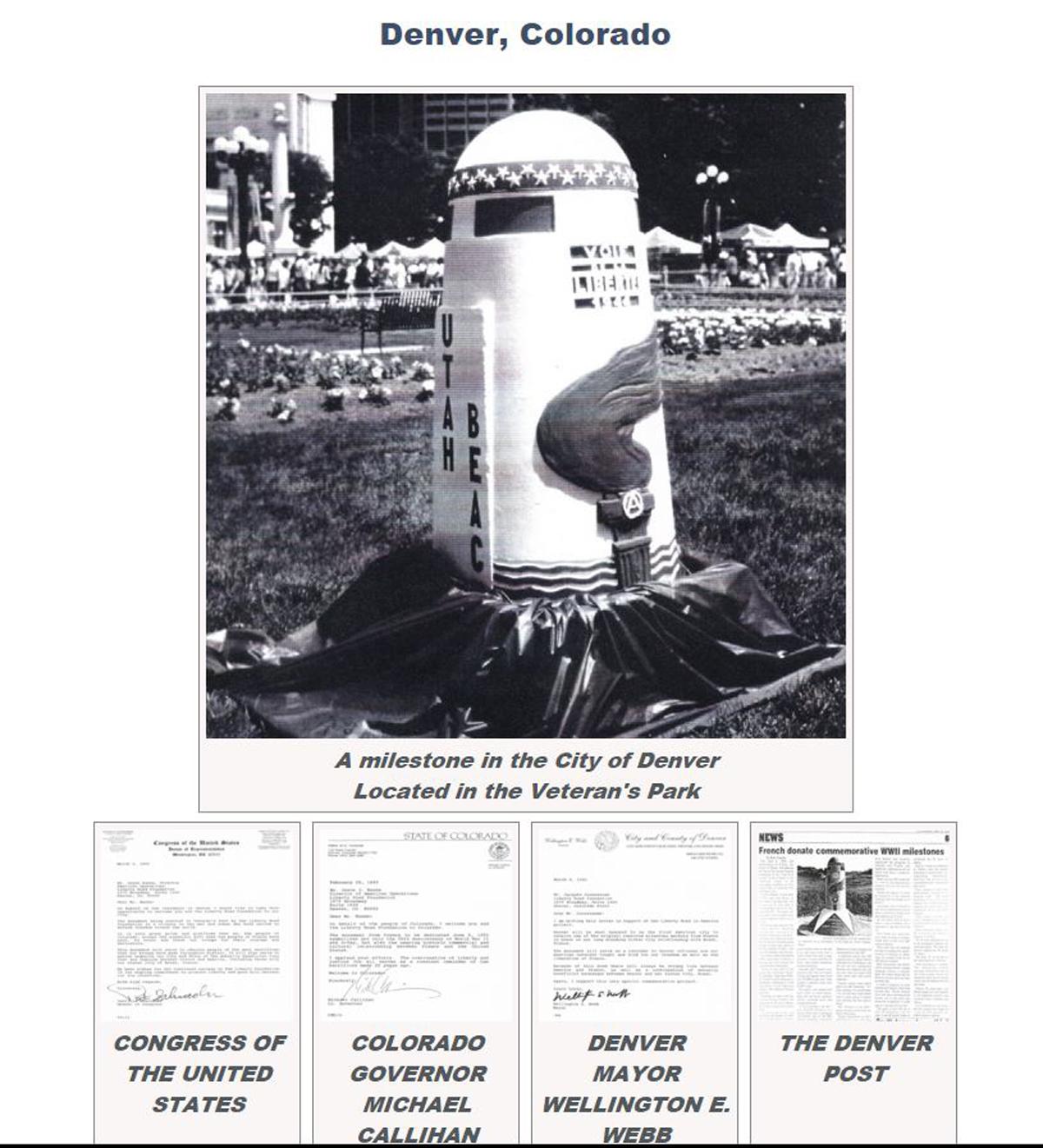 Unique Original D-Day Monument of the Liberty Highway in Normandy For Sale 6