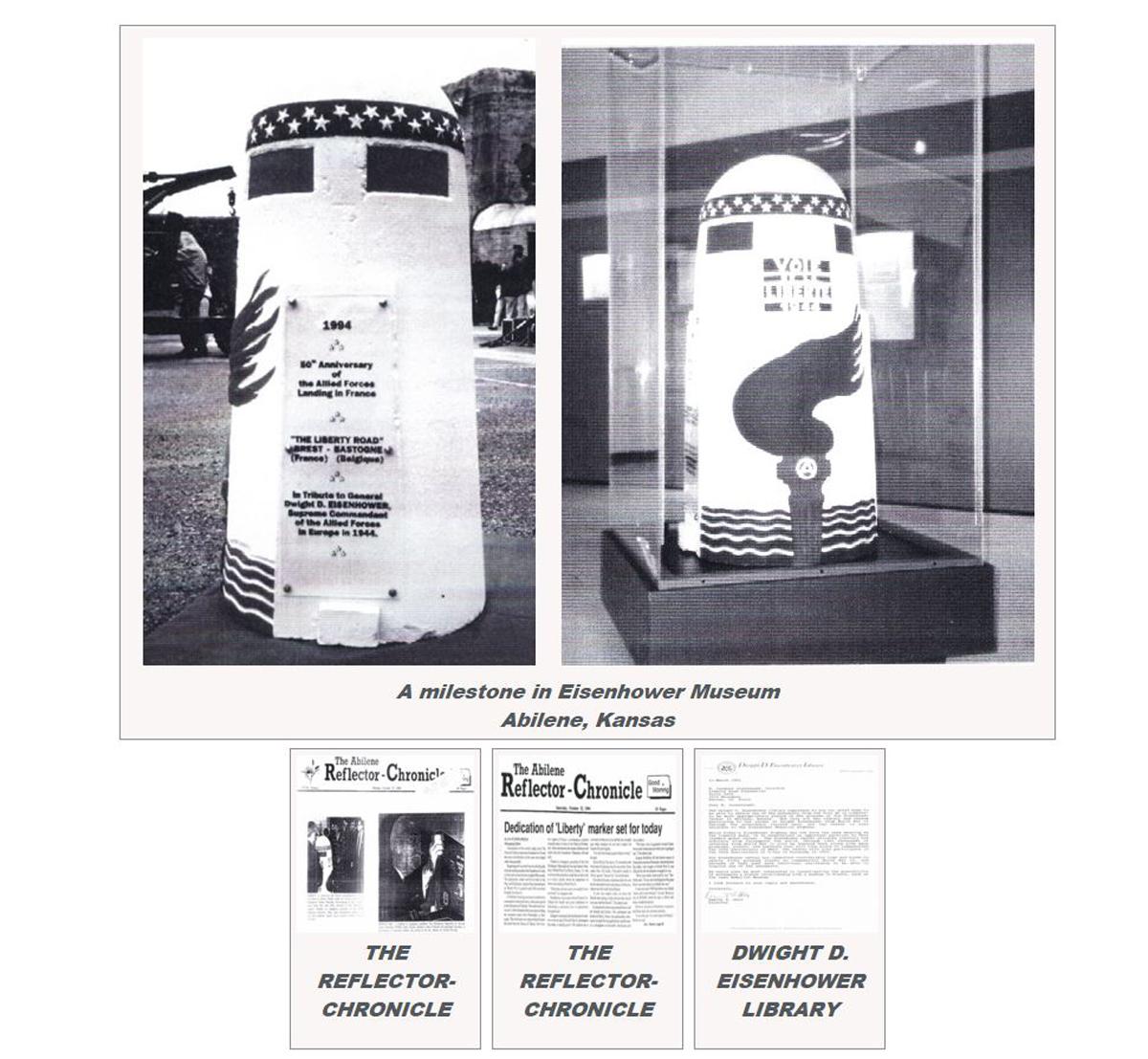 Unique Original D-Day Monument of the Liberty Highway in Normandy For Sale 7