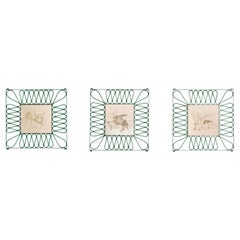 Miroirs / cadres uniques Osvaldo Borsani, Arredamenti Borsani, Italie, années 1950