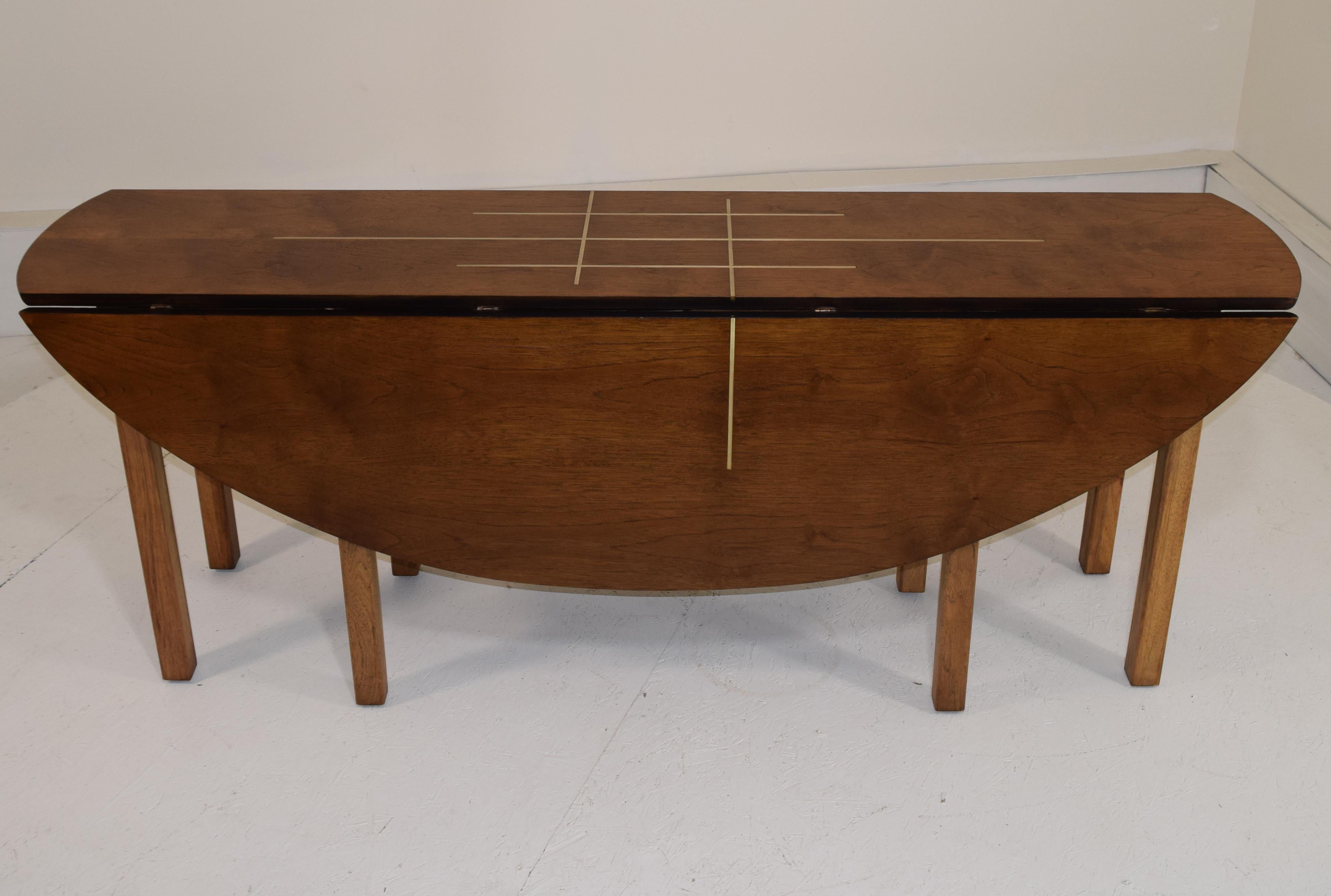 drop leaf oval table