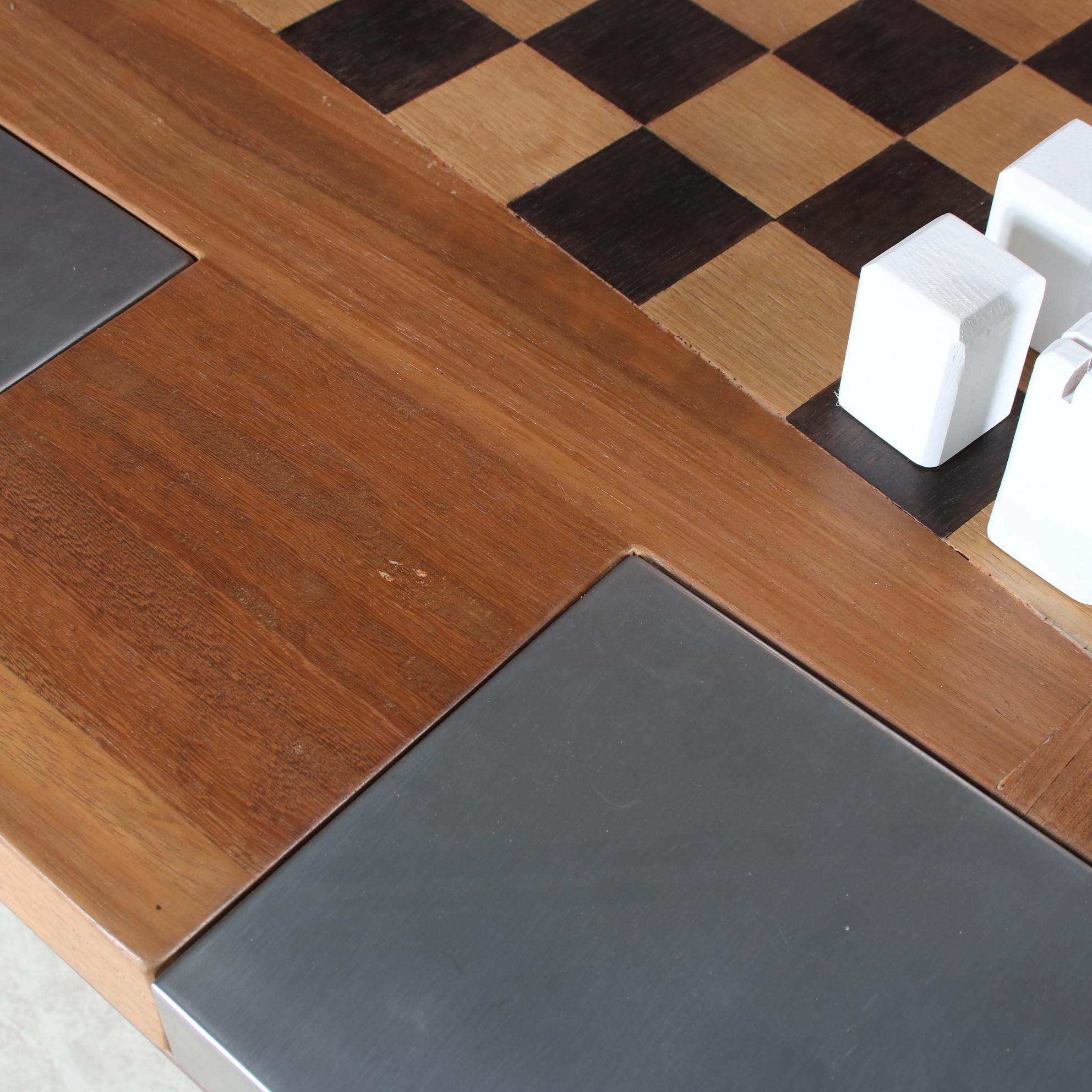 Unique “Pacifico” Chess Table by Studio A.R.D.I.T.I., Italy 1973 For Sale 4