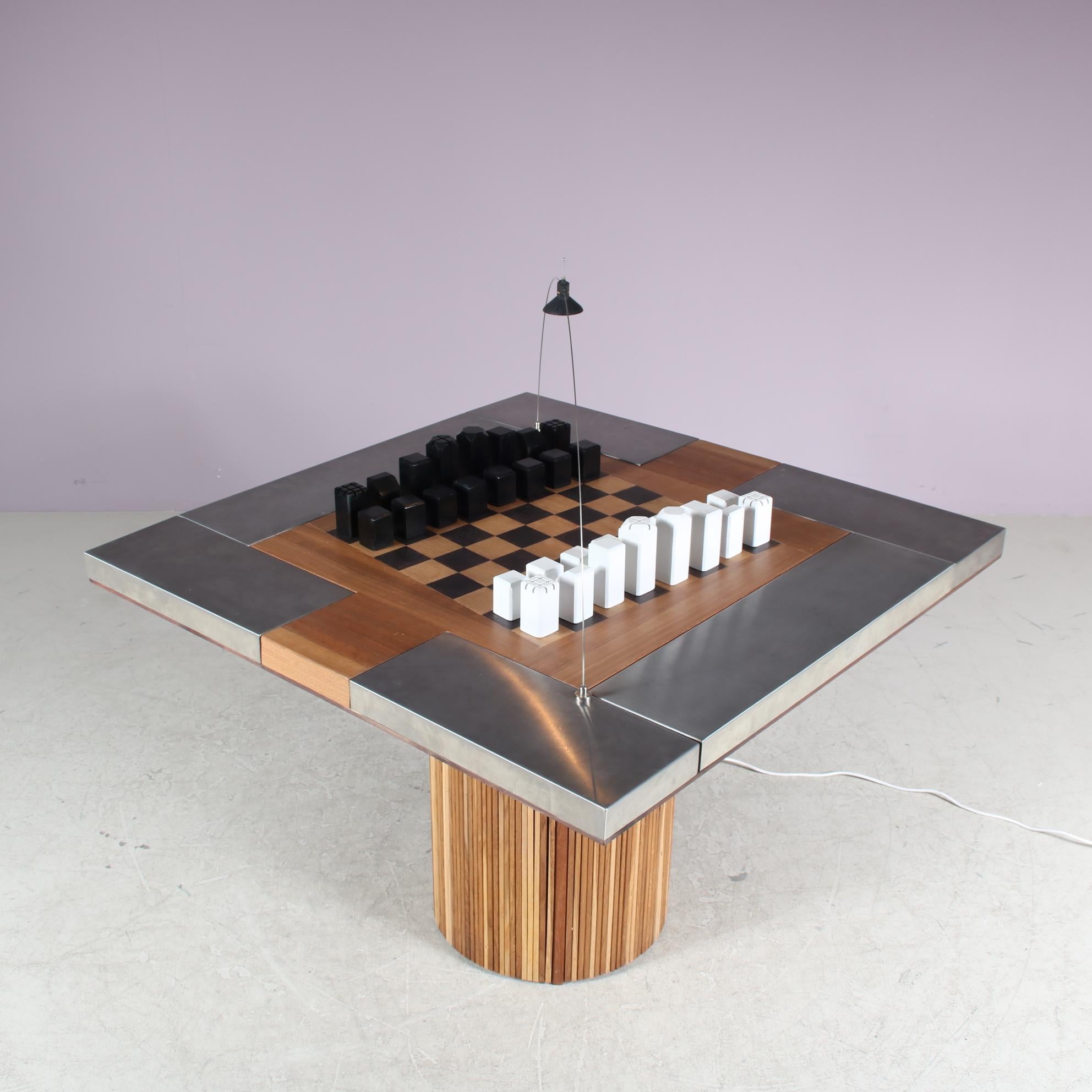 Unique “Pacifico” Chess Table by Studio A.R.D.I.T.I., Italy 1973 For Sale 10