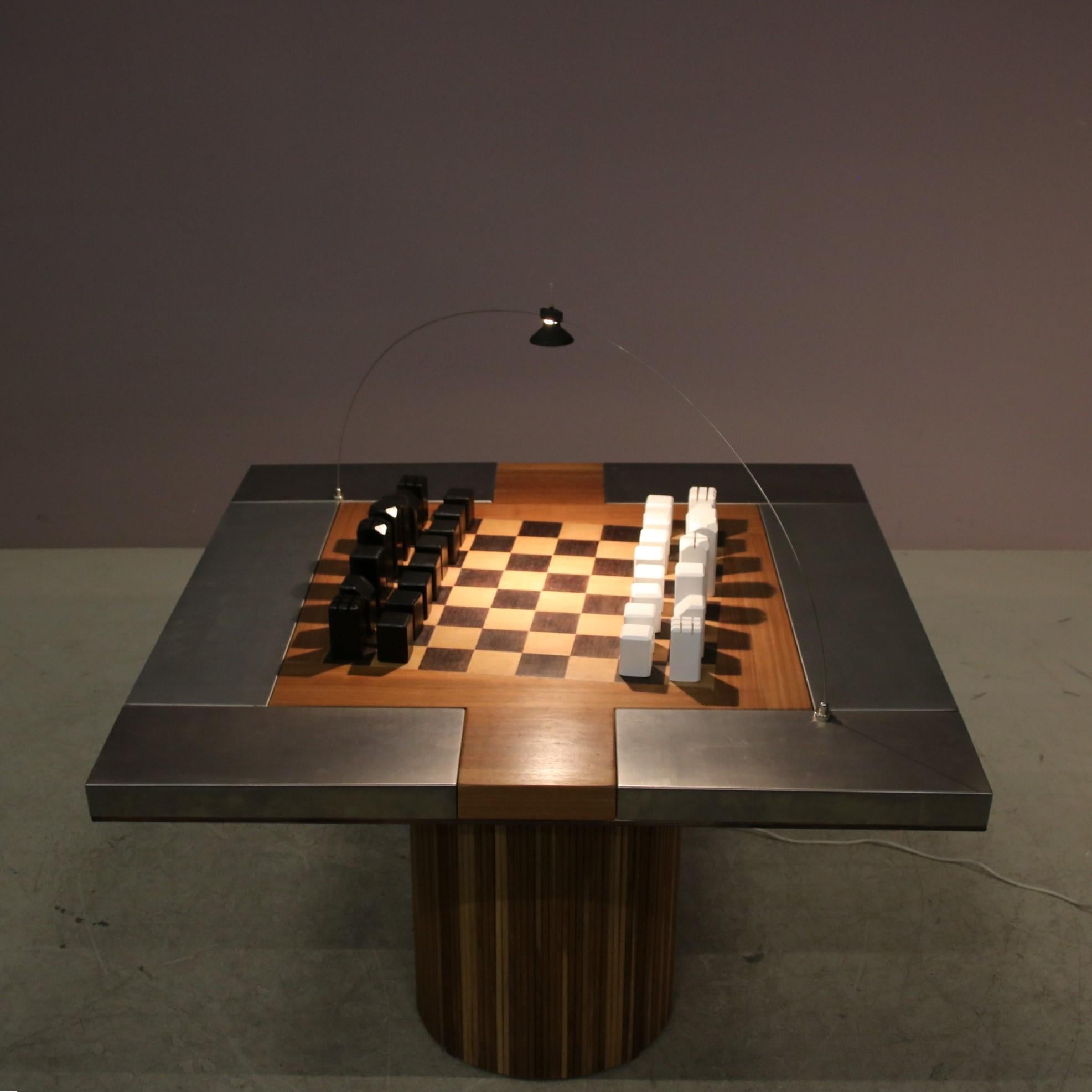 Late 20th Century Unique “Pacifico” Chess Table by Studio A.R.D.I.T.I., Italy 1973 For Sale
