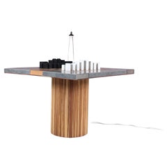 Vintage Unique “Pacifico” Chess Table by Studio A.R.D.I.T.I., Italy 1973