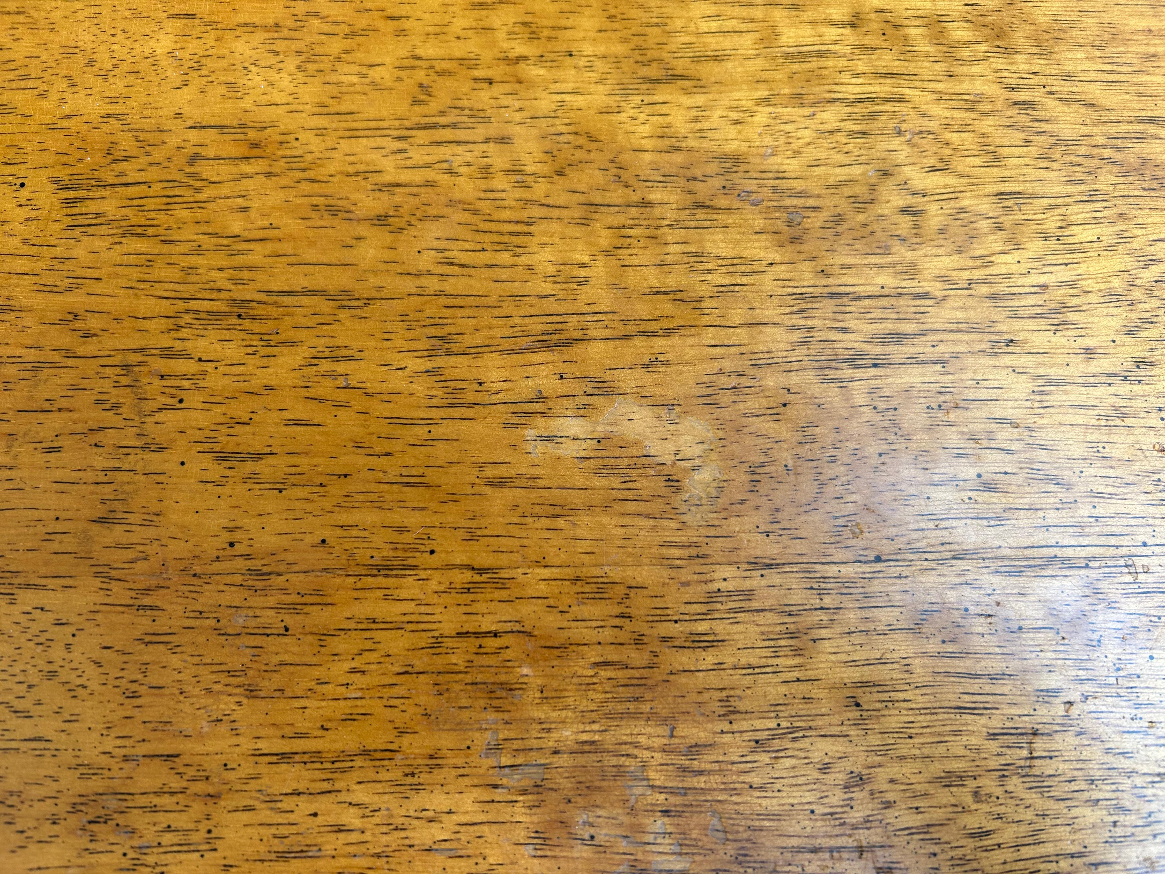 Mid-20th Century Unique Pair Daniel Jones inc. Walnut Spanish Revival Night Stand End Table For Sale