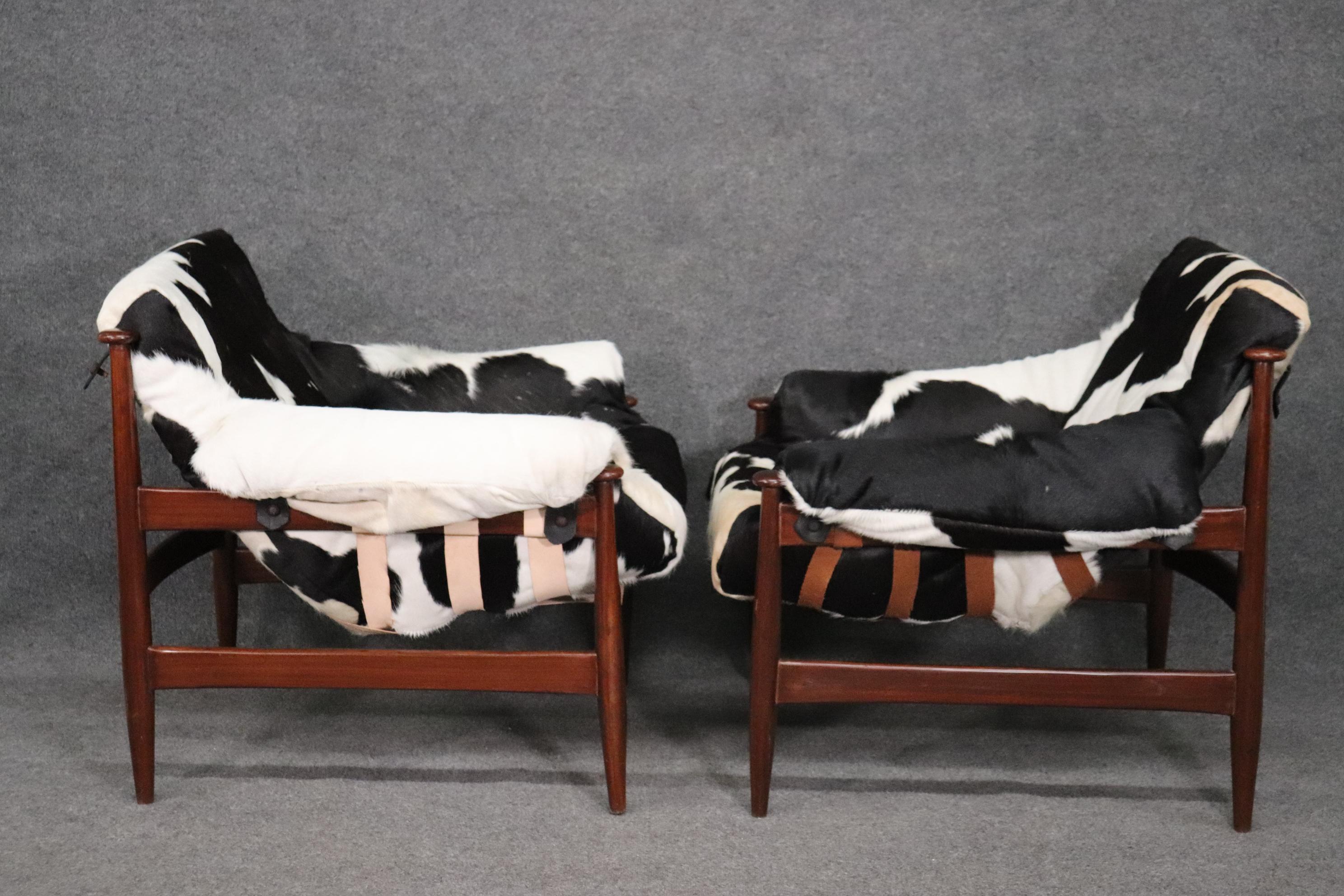 cowhide accent chairs
