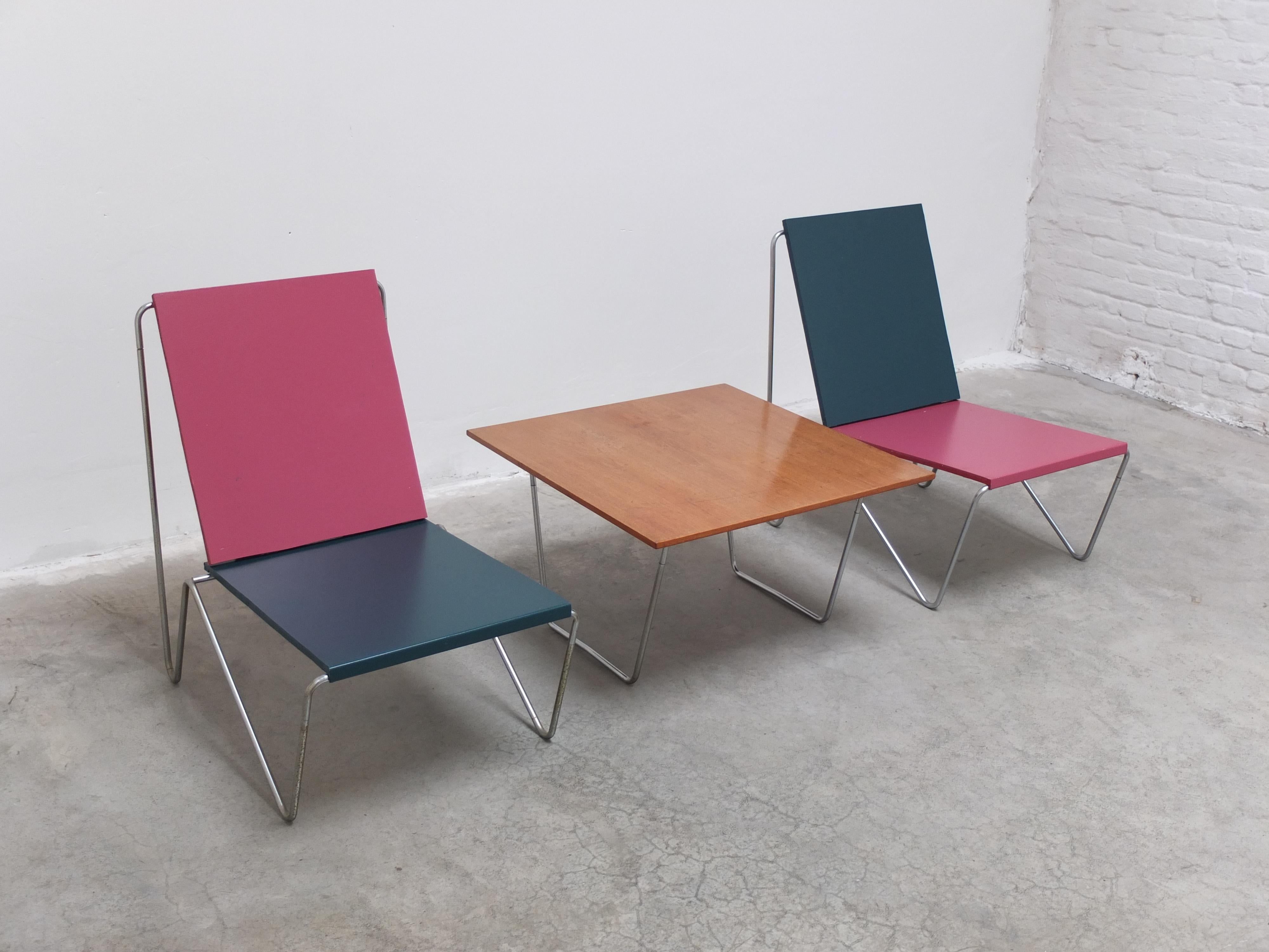 Unique Pair of 'Bachelor' Chairs by Verner Panton for Fritz Hansen, 1971 For Sale 11