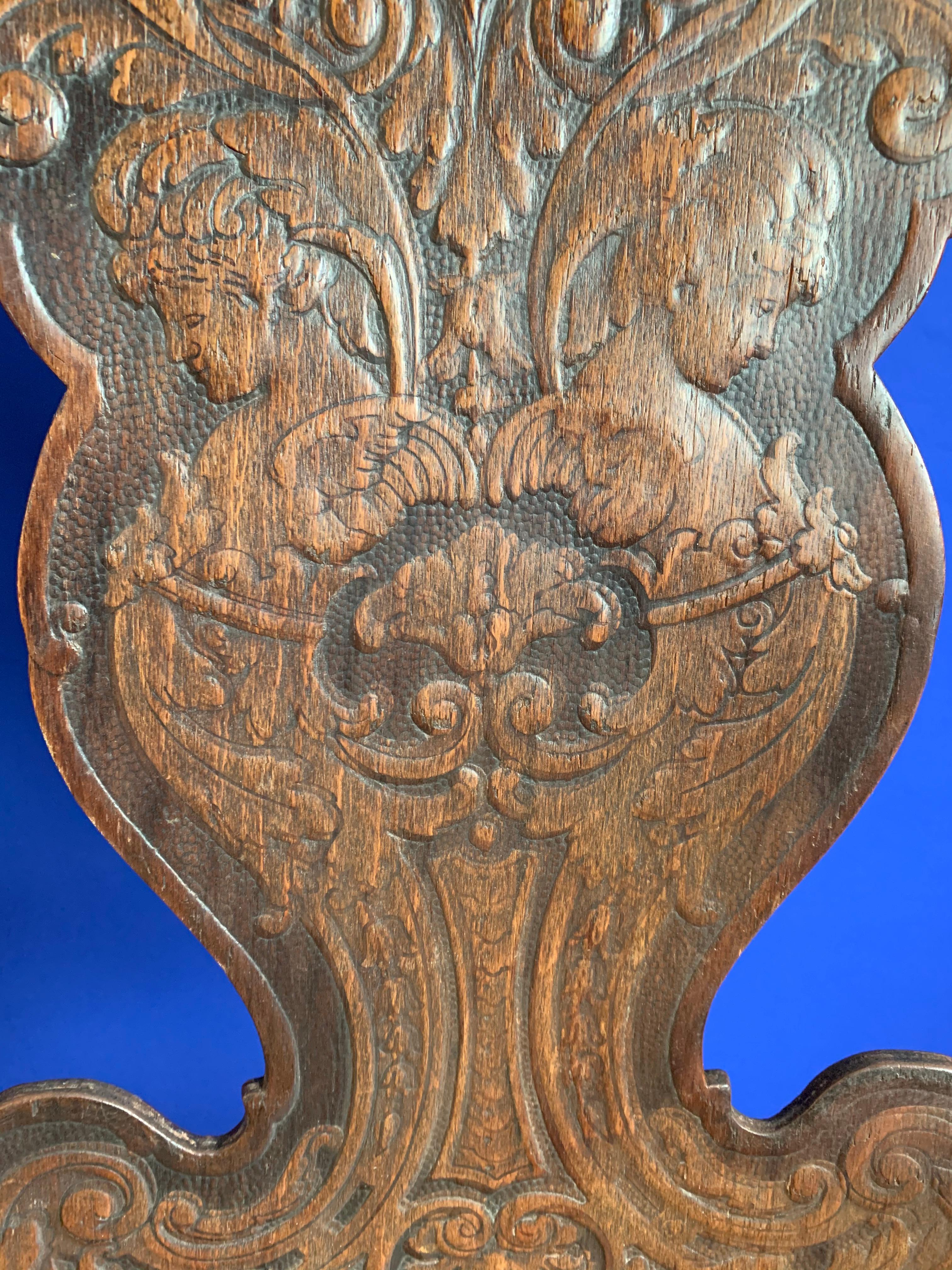 Unique Pair of Bentwood Chairs, Jacob & Josef Kohn with Embossed Female Goddess 6