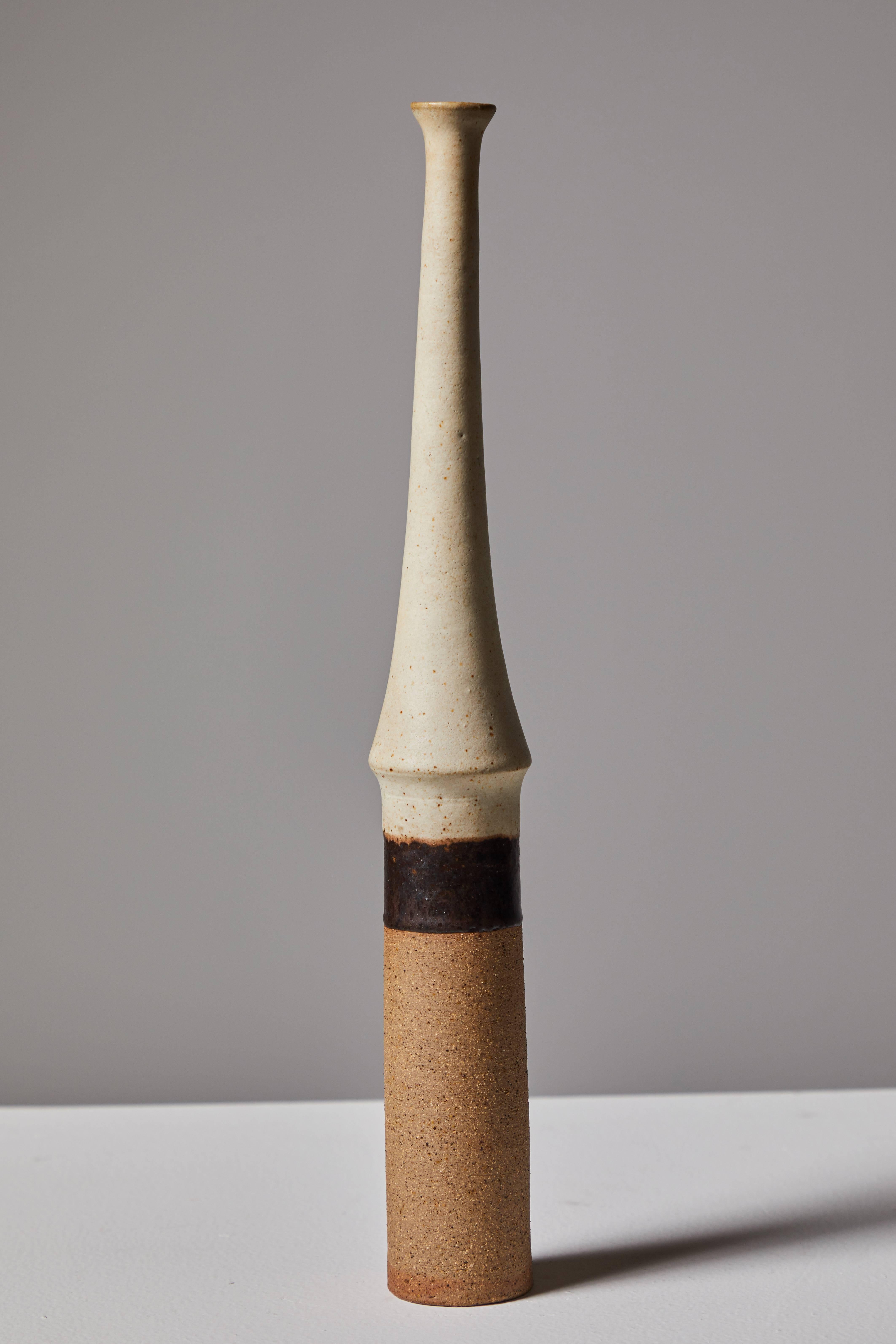 Unique Pair of Ceramic Vessels by Bruno Gambone 5