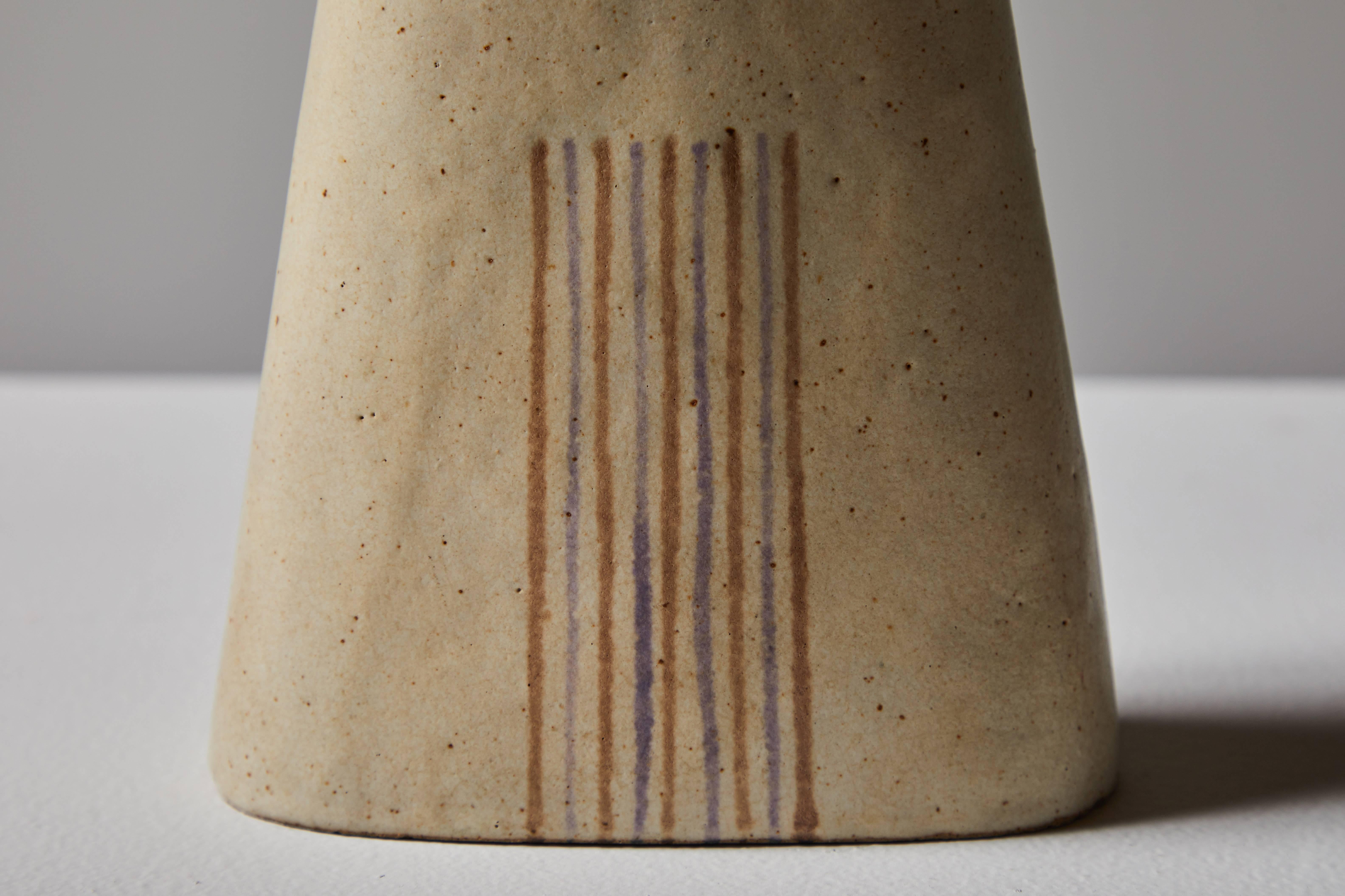 Unique Pair of Ceramic Vessels by Bruno Gambone 2