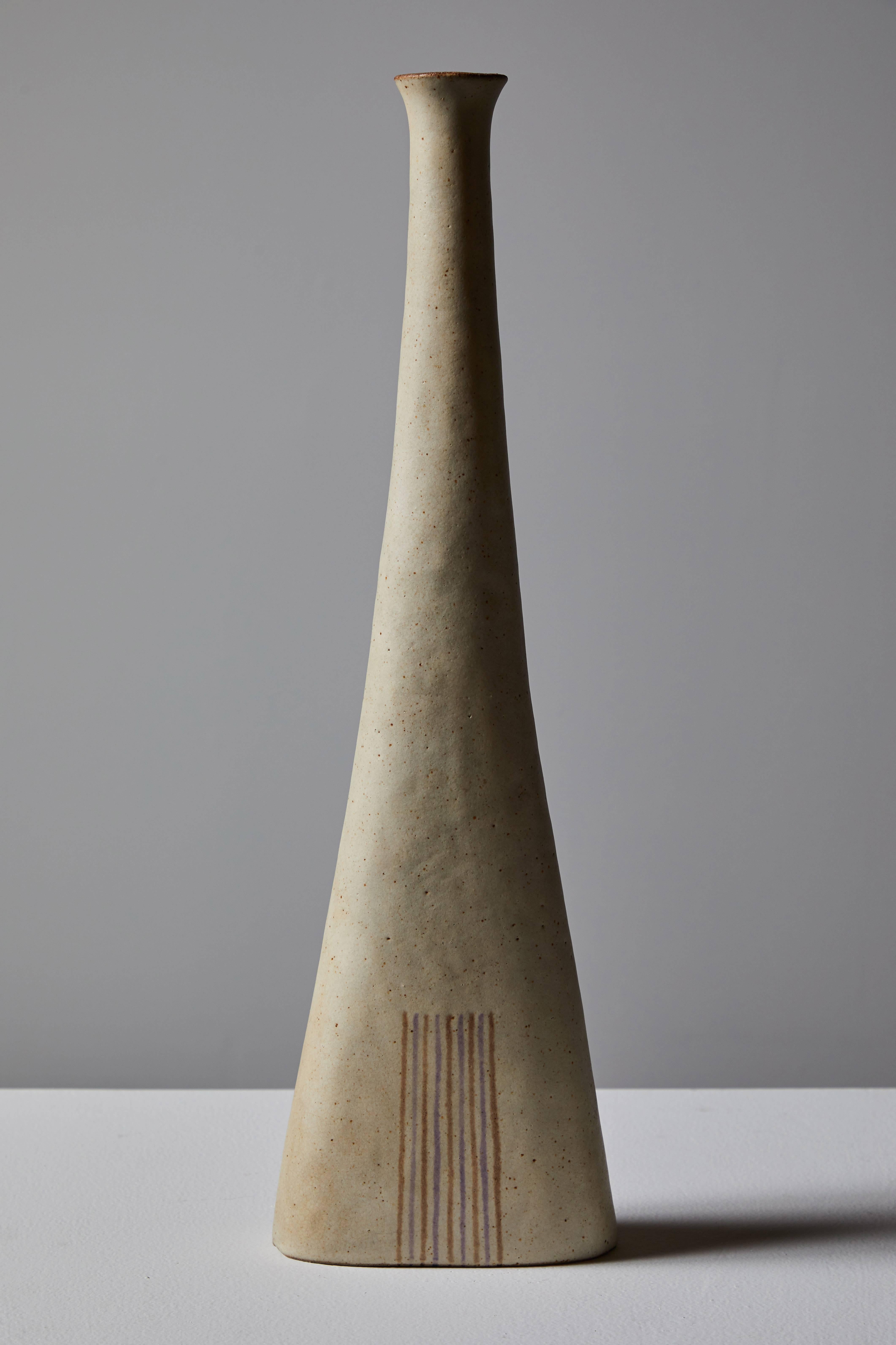 Unique Pair of Ceramic Vessels by Bruno Gambone 3