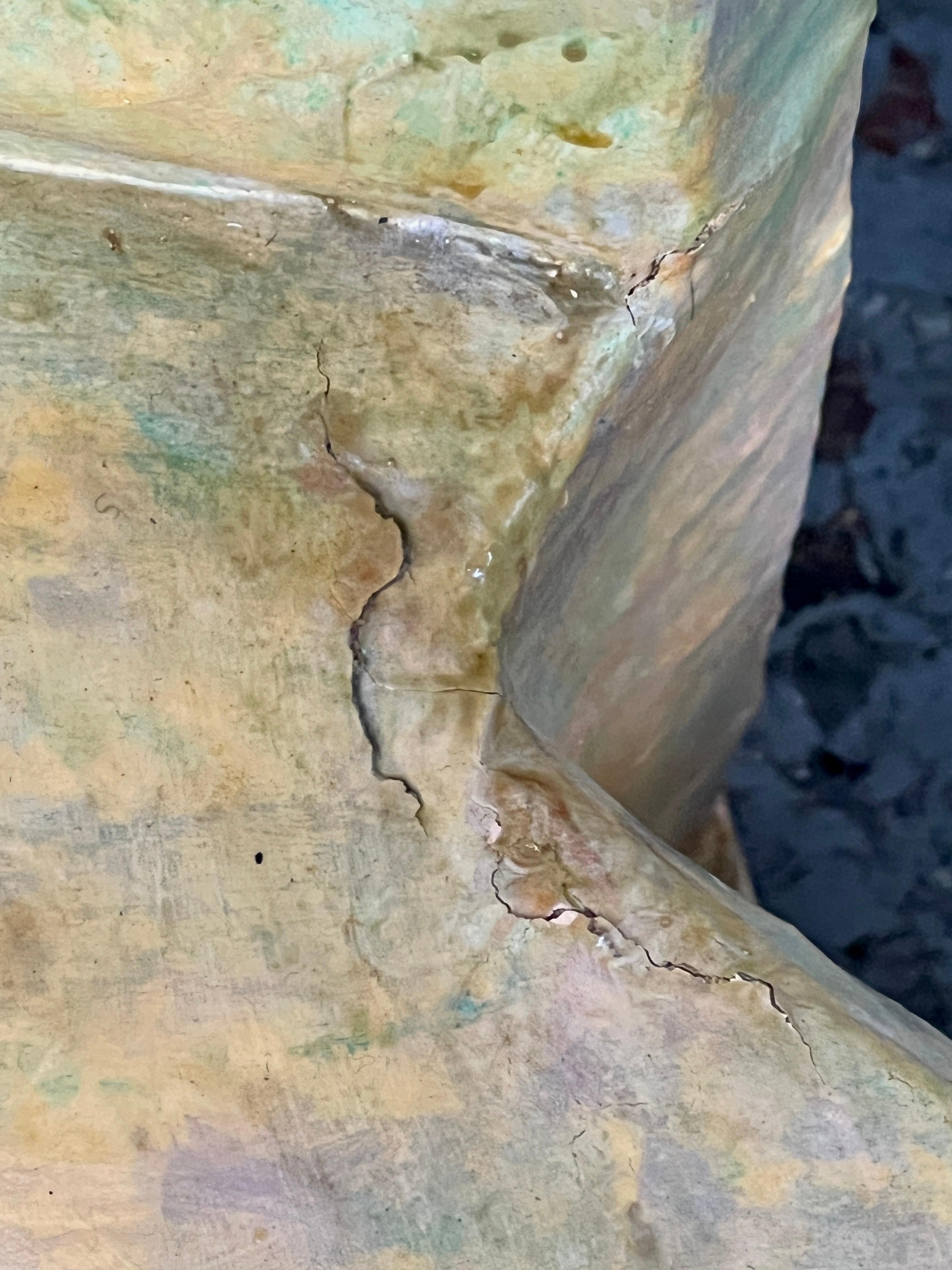 Einzigartiges Paar Pappmaché-Stühle im Angebot 1