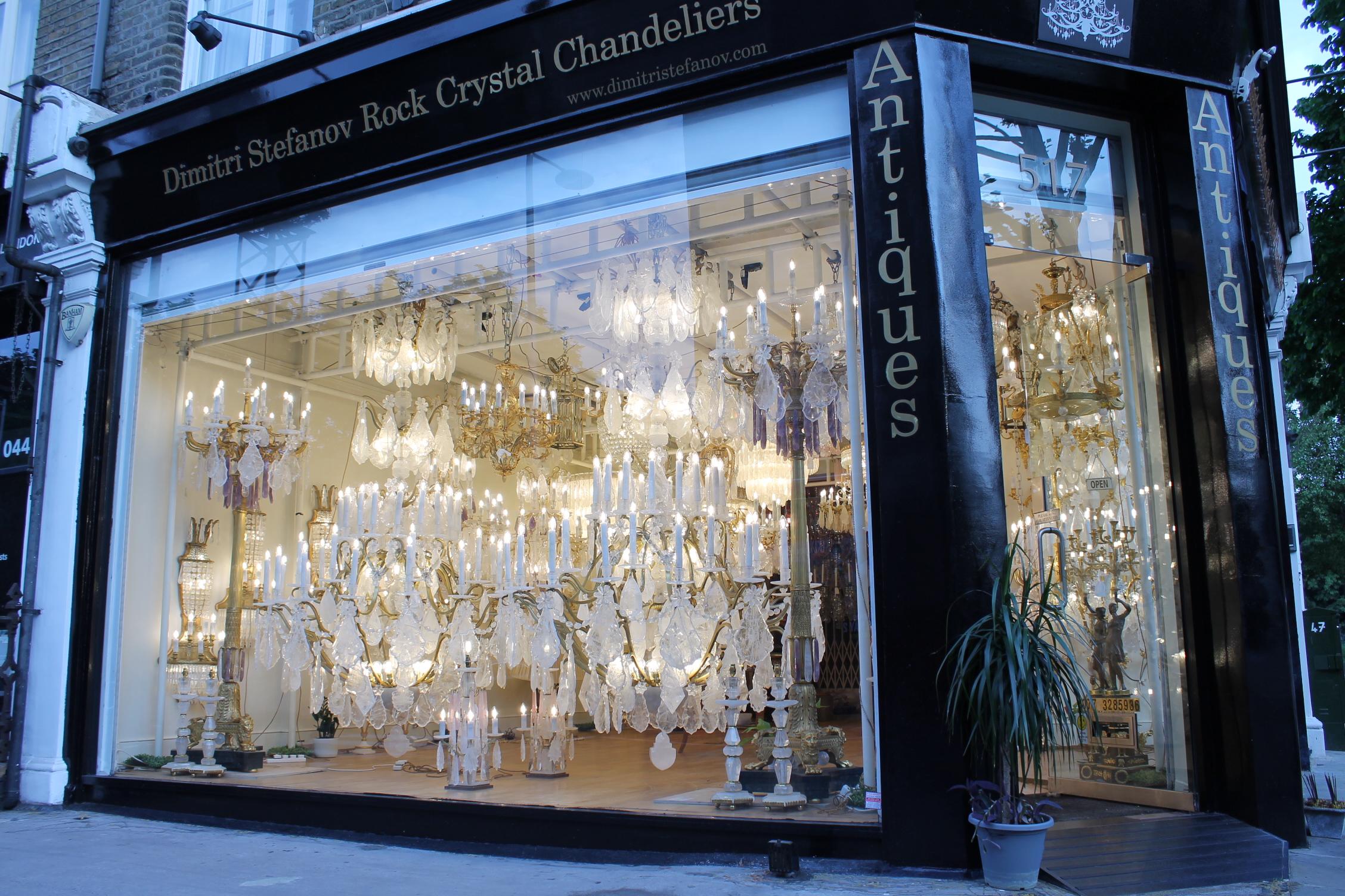 Large Unique Pair of rock crystal French Louis XV cage chandeliers H300cm W18Ocm For Sale 2