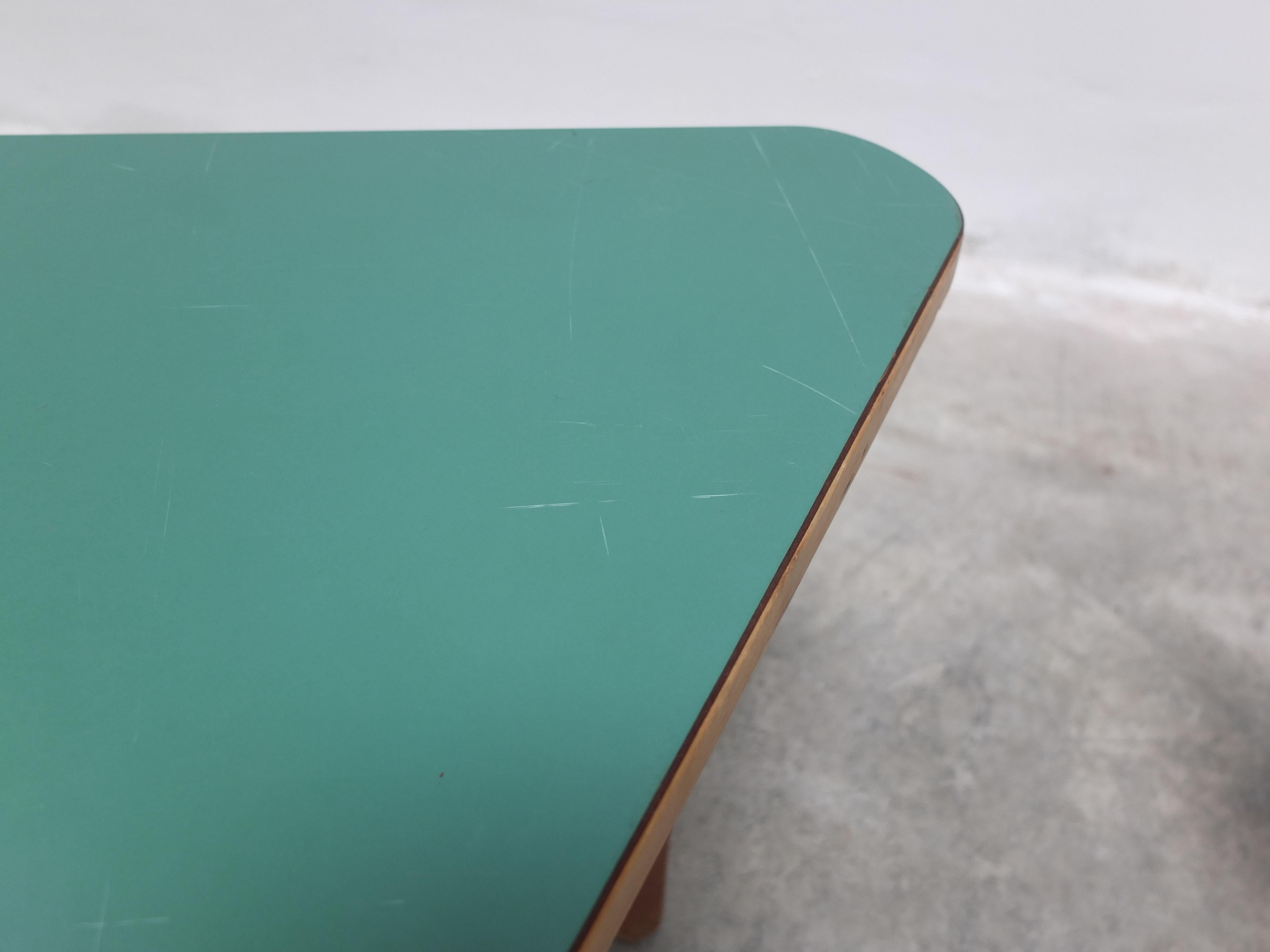 Unique Pair of Triangular Coffee or Side Tables, 1960s For Sale 3