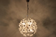 Paire unique de deux lustres Spoutnik / Dandelion de style Emil Stejnar:: 1970