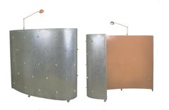 Unique Paravent- Lamp, Illuminated room divider from 1988 by Elsa Prochazka