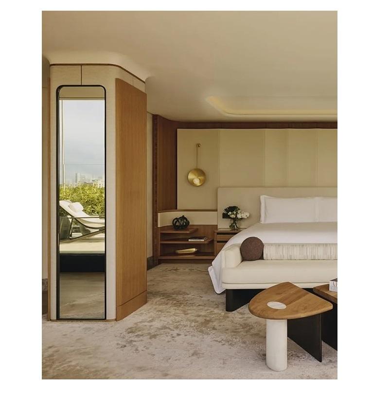 Unique Peach and Brushed Brass Oyster Wall Mounted Lamp With Rod by Carla Baz For Sale 4