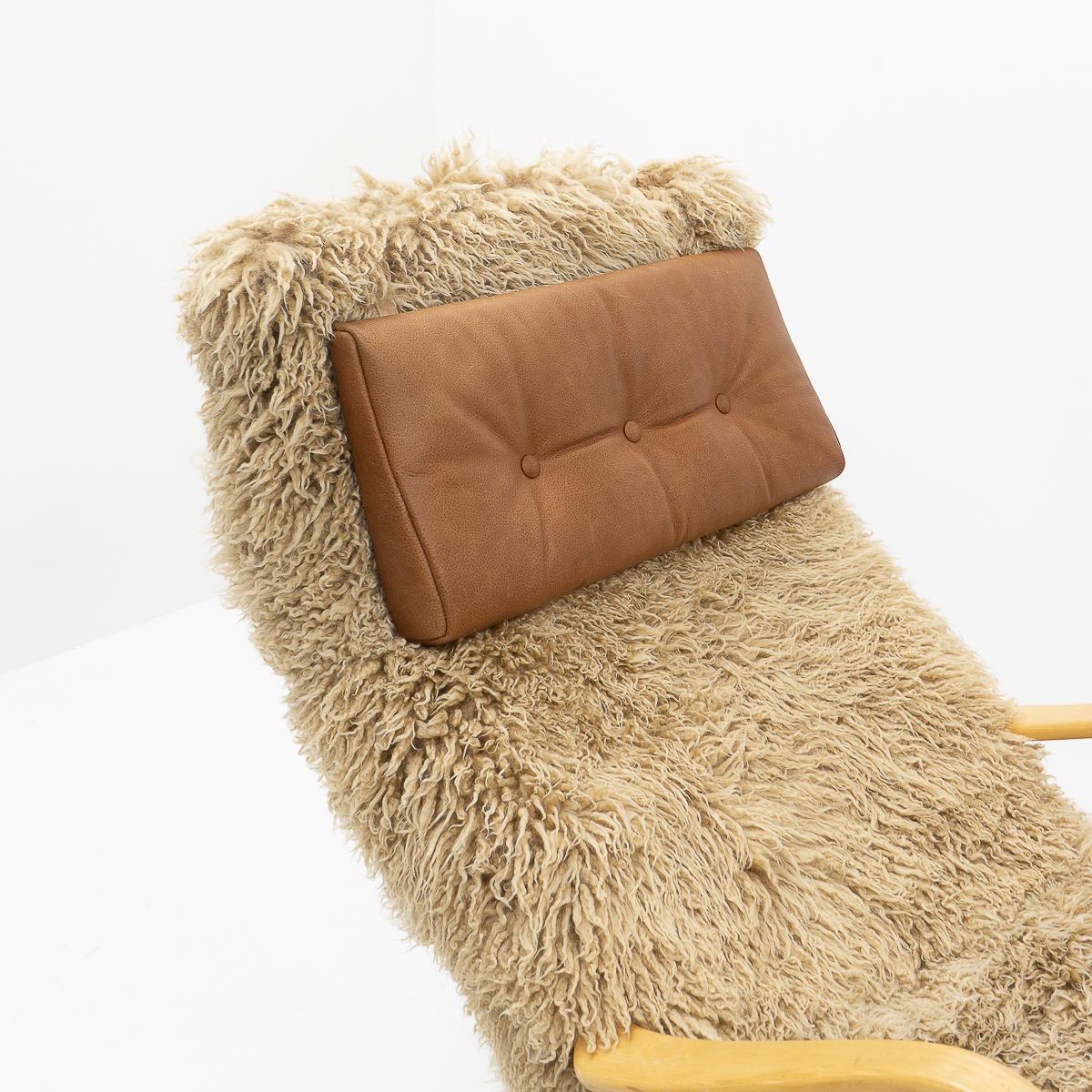 Mid-20th Century Unique Pernilla 3 Lounge Chair by Bruno Mathsson for Karl Mathsson, 1960s