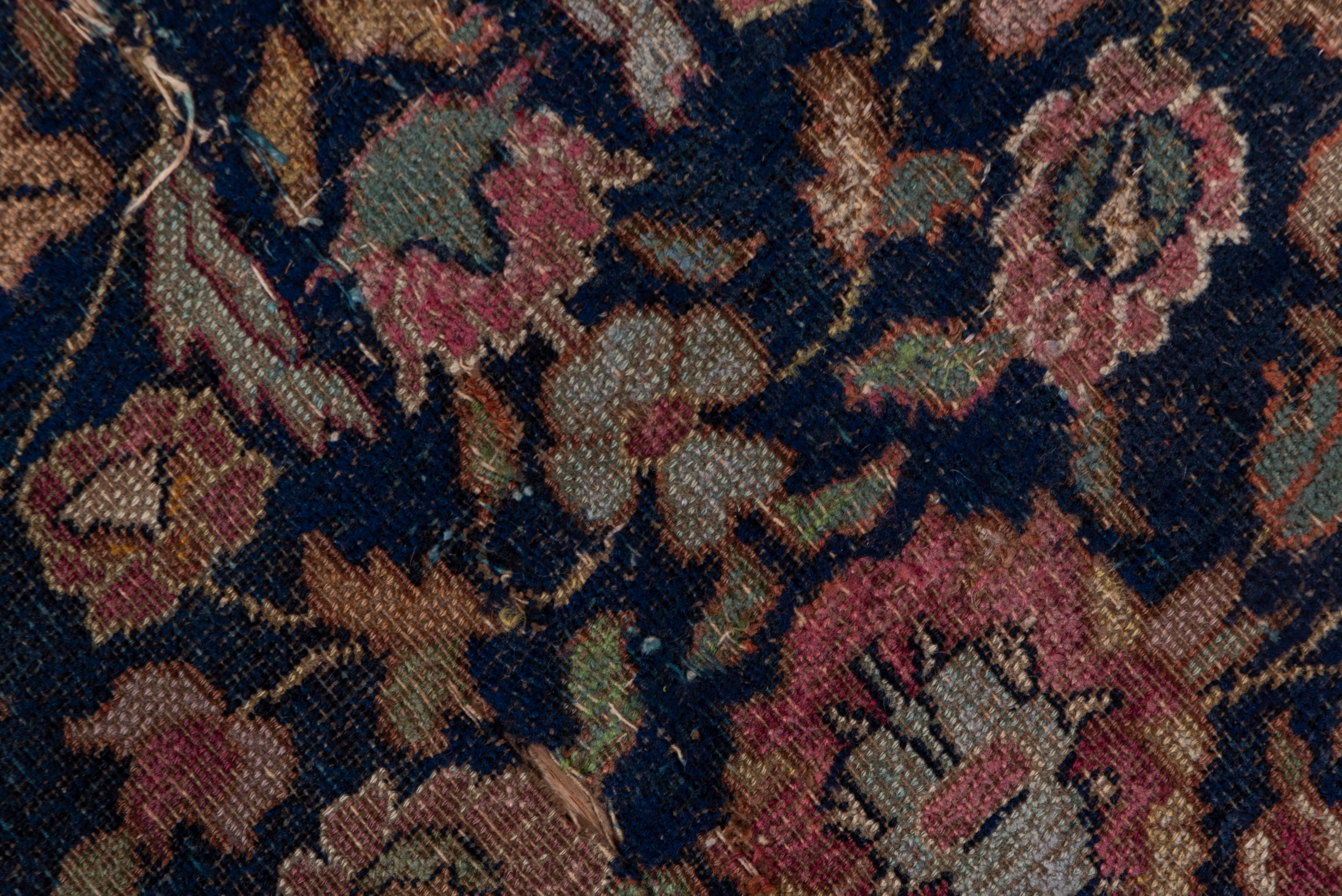 Einzigartiger persischer Khorassan-Galerie-Teppich, farbenfroher (Handgeknüpft) im Angebot