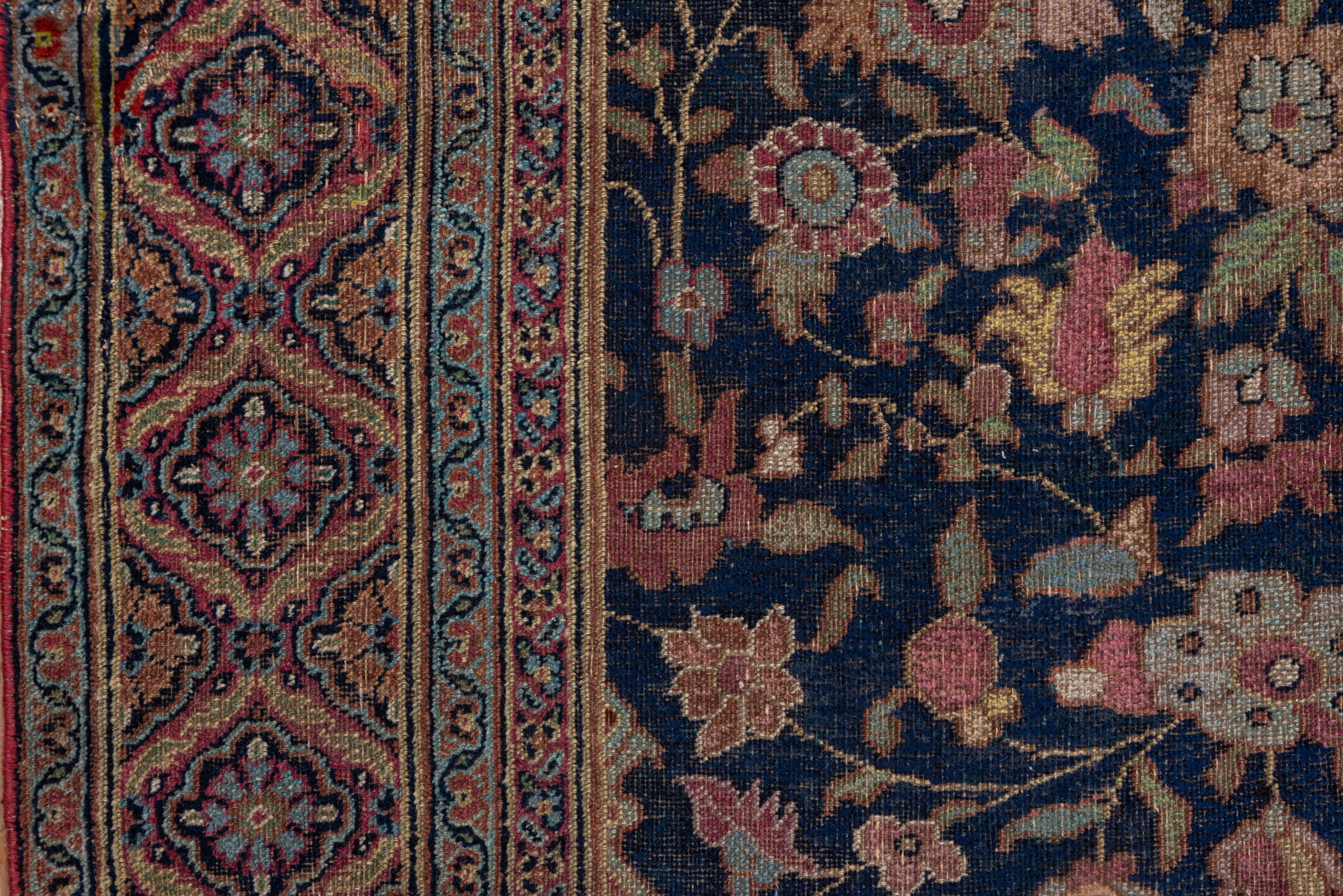 19th Century Unique Persian Khorassan Gallery Carpet, Colorful For Sale