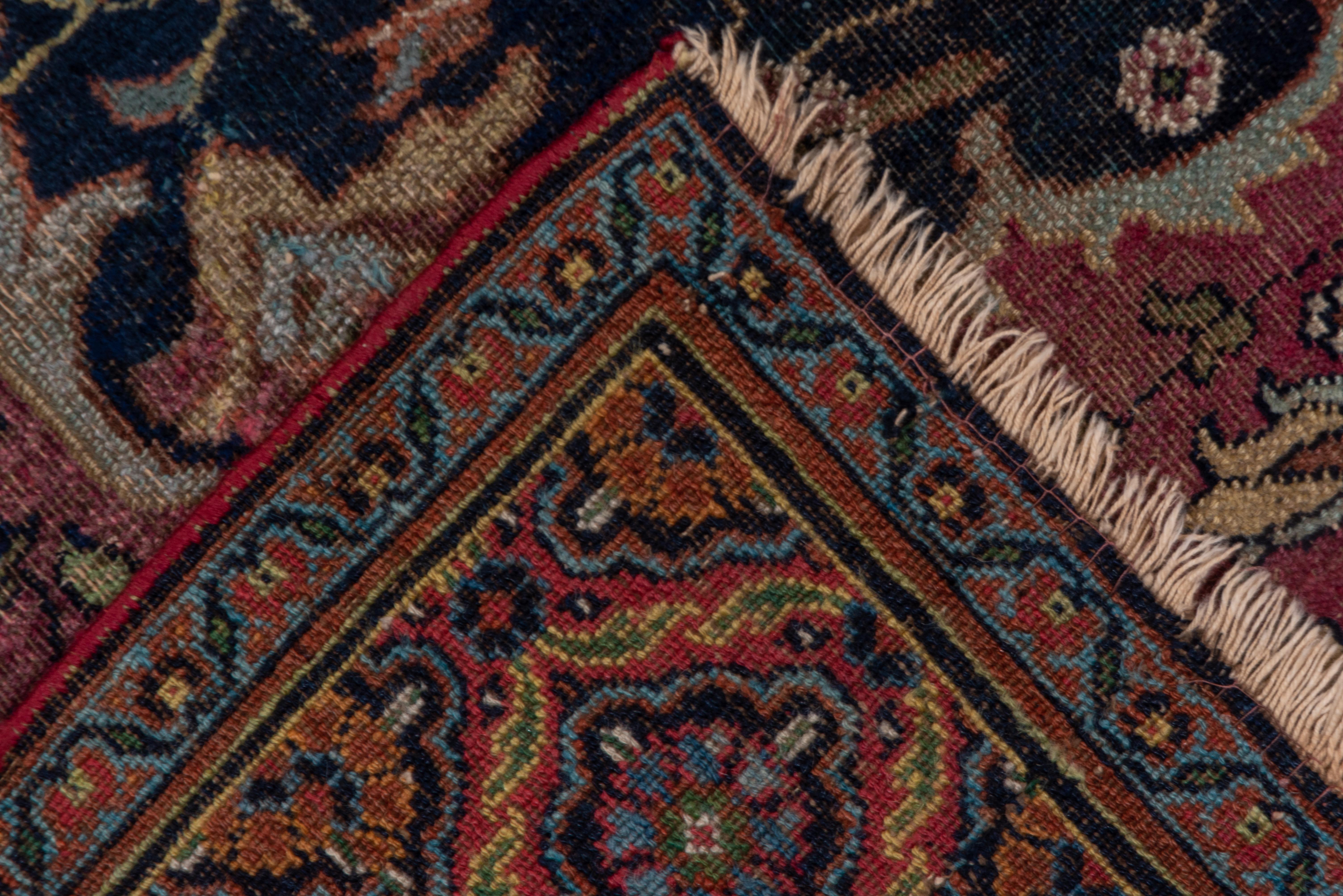 Einzigartiger persischer Khorassan-Galerie-Teppich, farbenfroher (Wolle) im Angebot