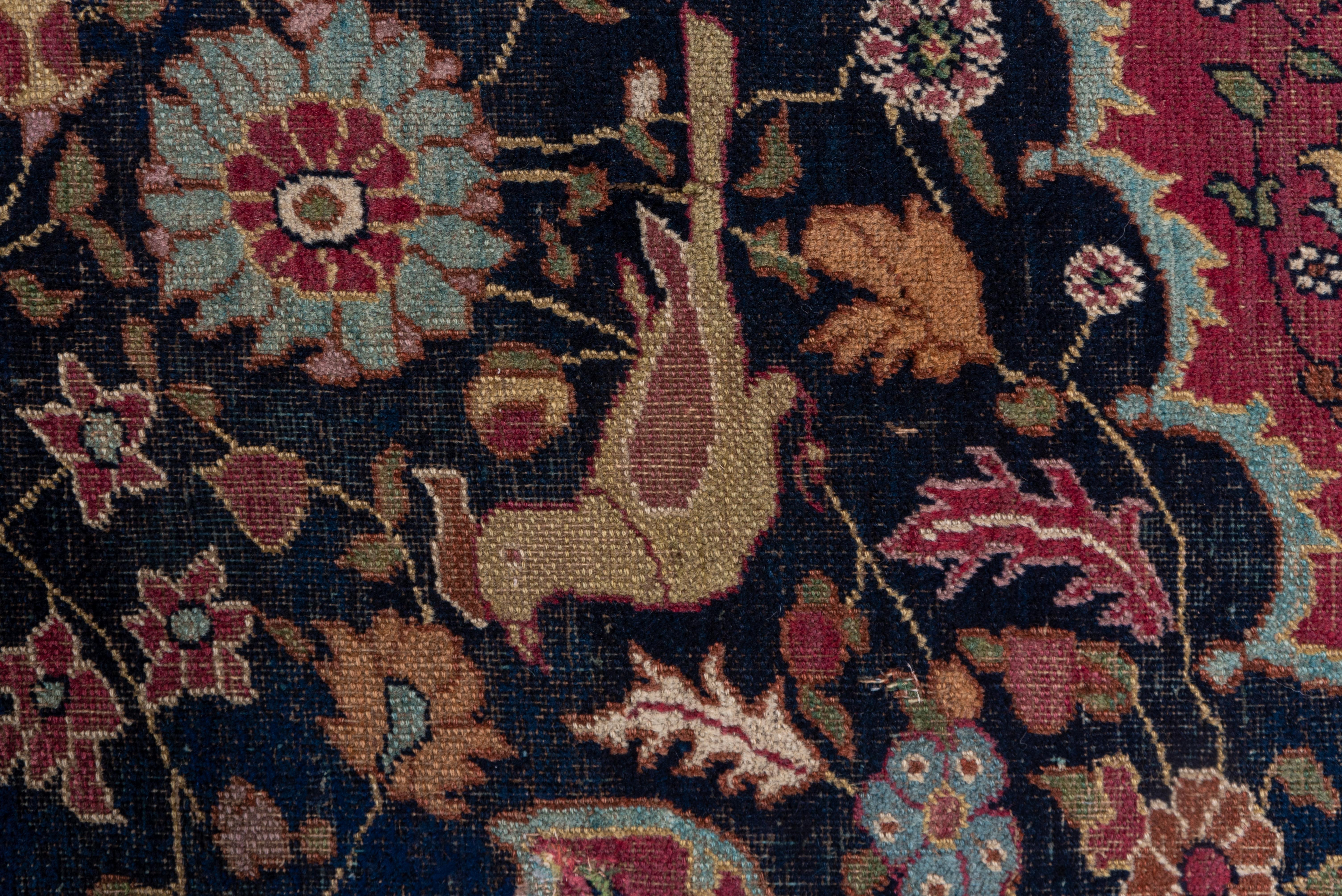 Unique Persian Khorassan Gallery Carpet, Colorful For Sale 3