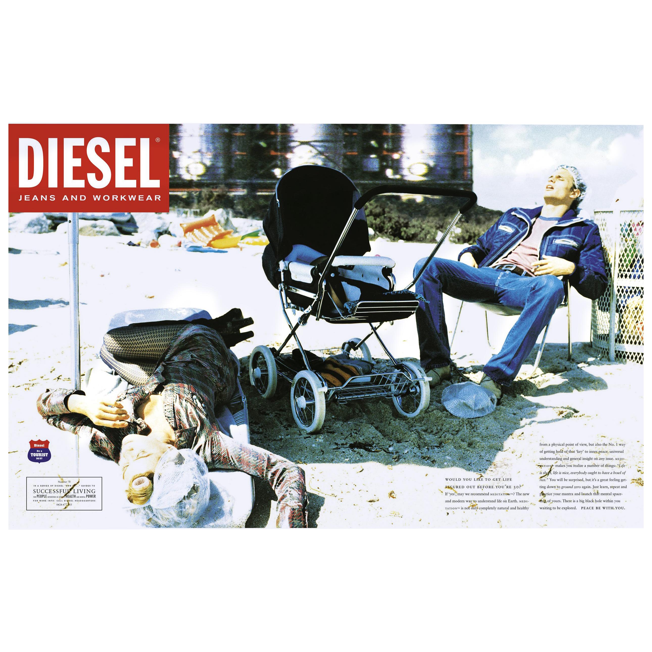 Unique Photography by Ellen Von Unwerth for Diesel Jeans Advertisements