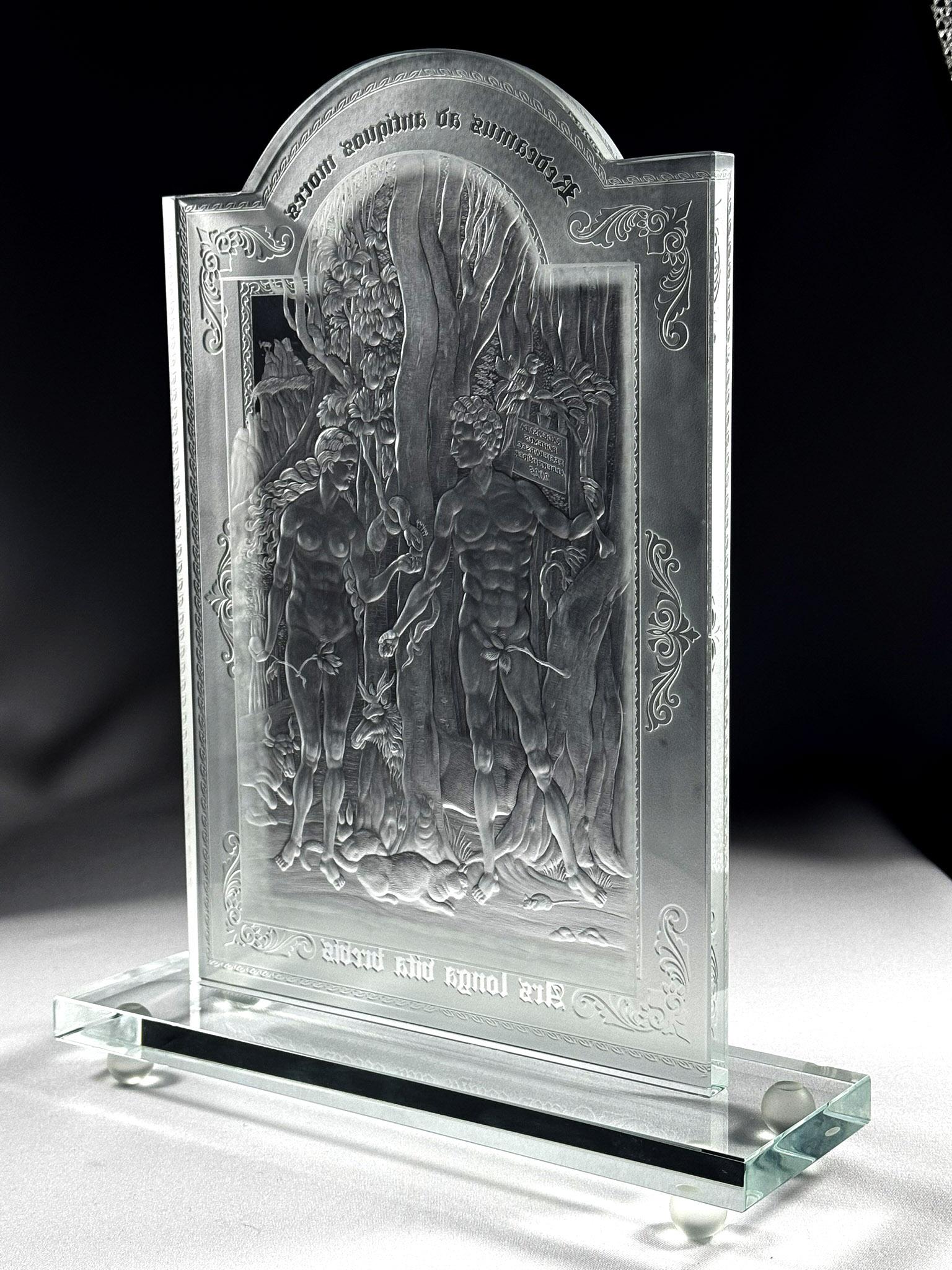 Unique Piece -  Incisione - Adams ed Eva - di Albrecht Dürer - 2025 in vendita 7