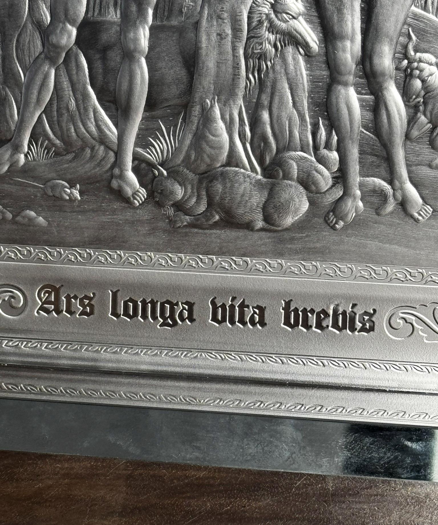 Unique Piece -  Incisione - Adams ed Eva - di Albrecht Dürer - 2025 in vendita 9