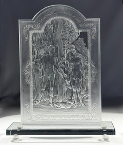 Unique Piece -  Engraving - Adam and Eve -by Albrecht Dürer - 2025