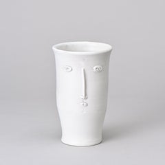 Einzigartiges Piece: Gesichtsvase von Robert und Jean Cloutier, um 1965