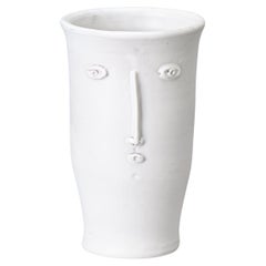 Unique Piece: Face Vase by Robert and Jean Cloutier, circa 1965
