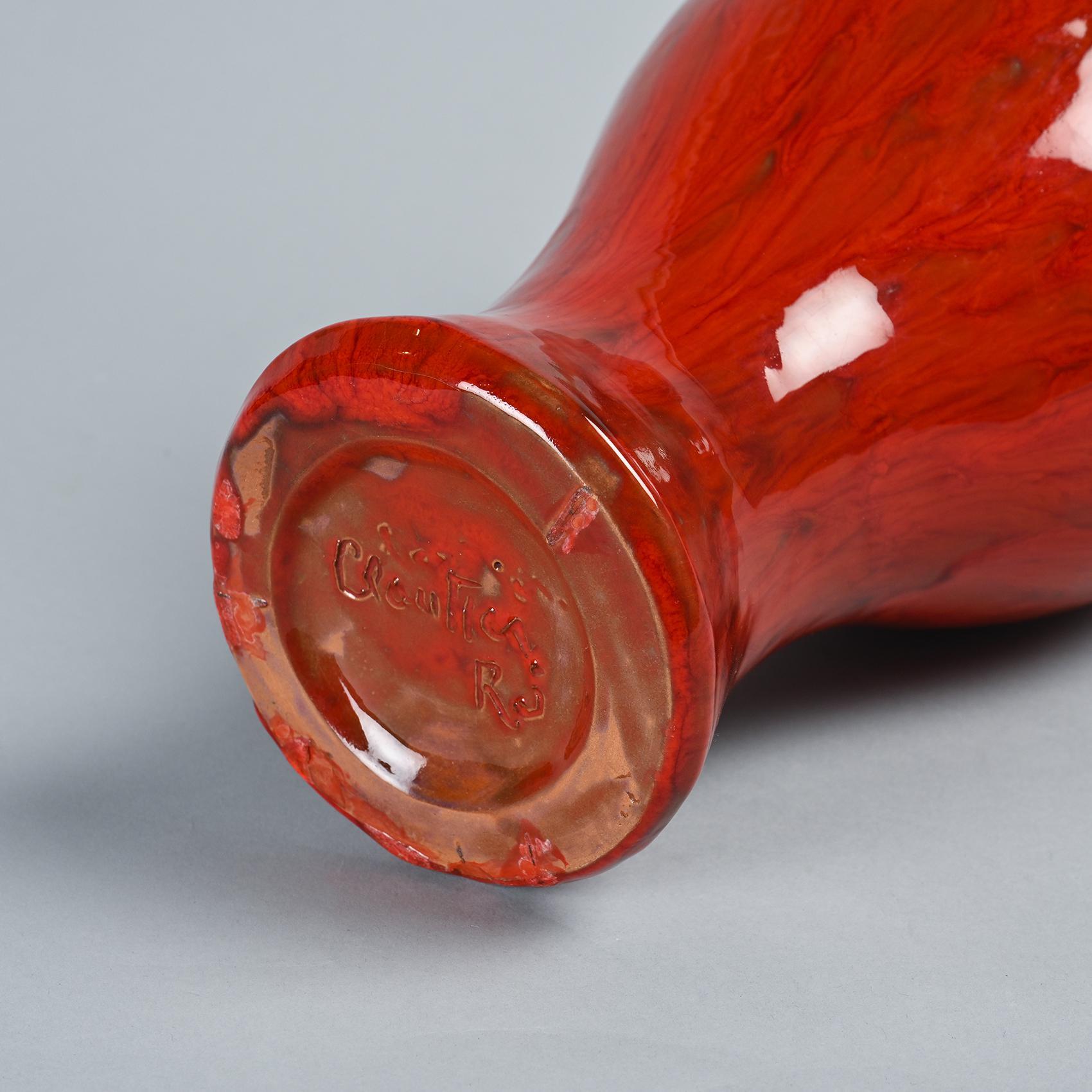 Unique Piece: Large Vase by Robert and Jean Cloutier, circa 1955 For Sale 5