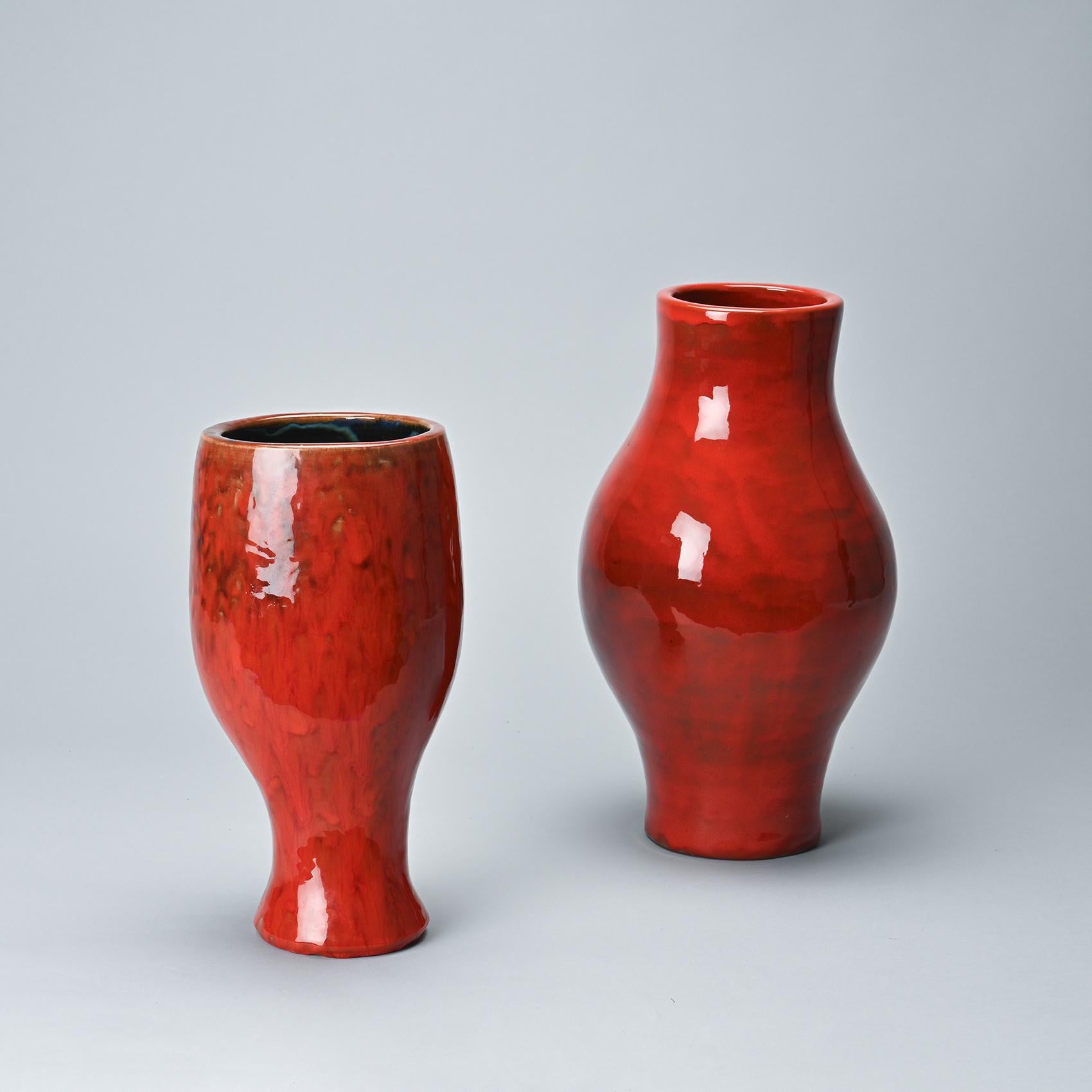 Mid-Century Modern Unique Piece: Large Vase by Robert and Jean Cloutier, circa 1955 For Sale