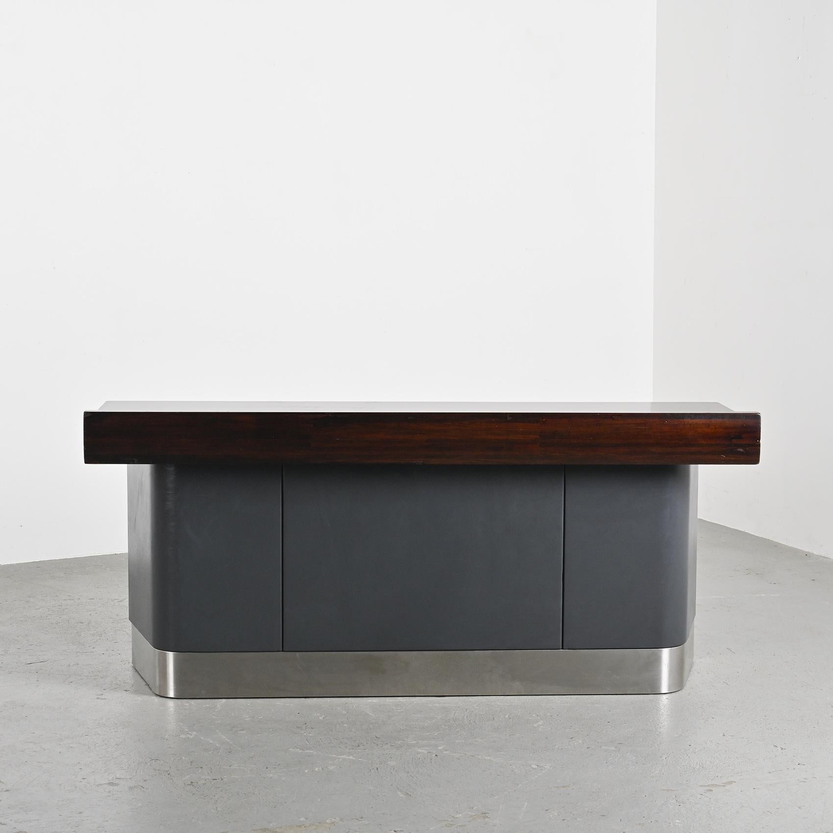 Mid-Century Modern Unique Piece :  Reception Desk by Kenmochi, Japan 1966 For Sale