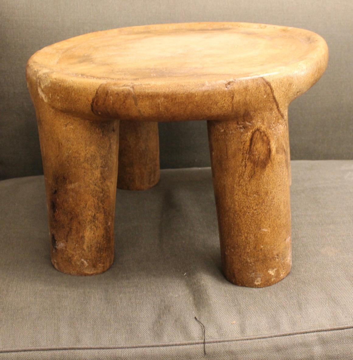 Hand-Crafted Unique Piece, Table, Palm Trunk, XXth For Sale