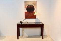 Table console unique Pierre Vandel Paris Bourgogne, France, années 1970