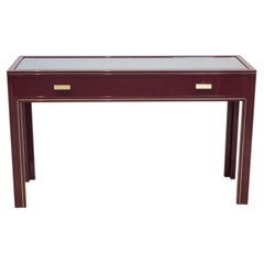 Table console unique Pierre Vandel Paris Bourgogne, France, années 1970
